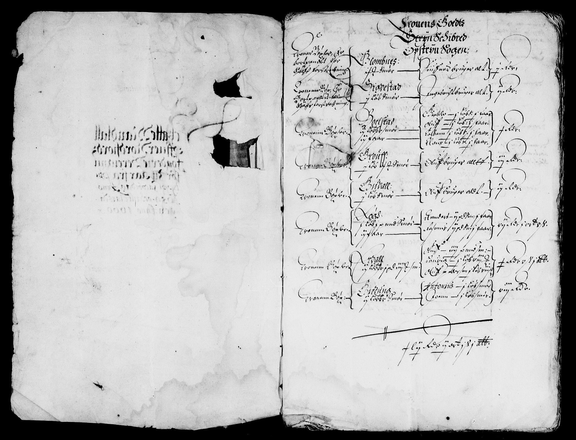 Rentekammeret inntil 1814, Reviderte regnskaper, Lensregnskaper, AV/RA-EA-5023/R/Rb/Rbt/L0145: Bergenhus len, 1659
