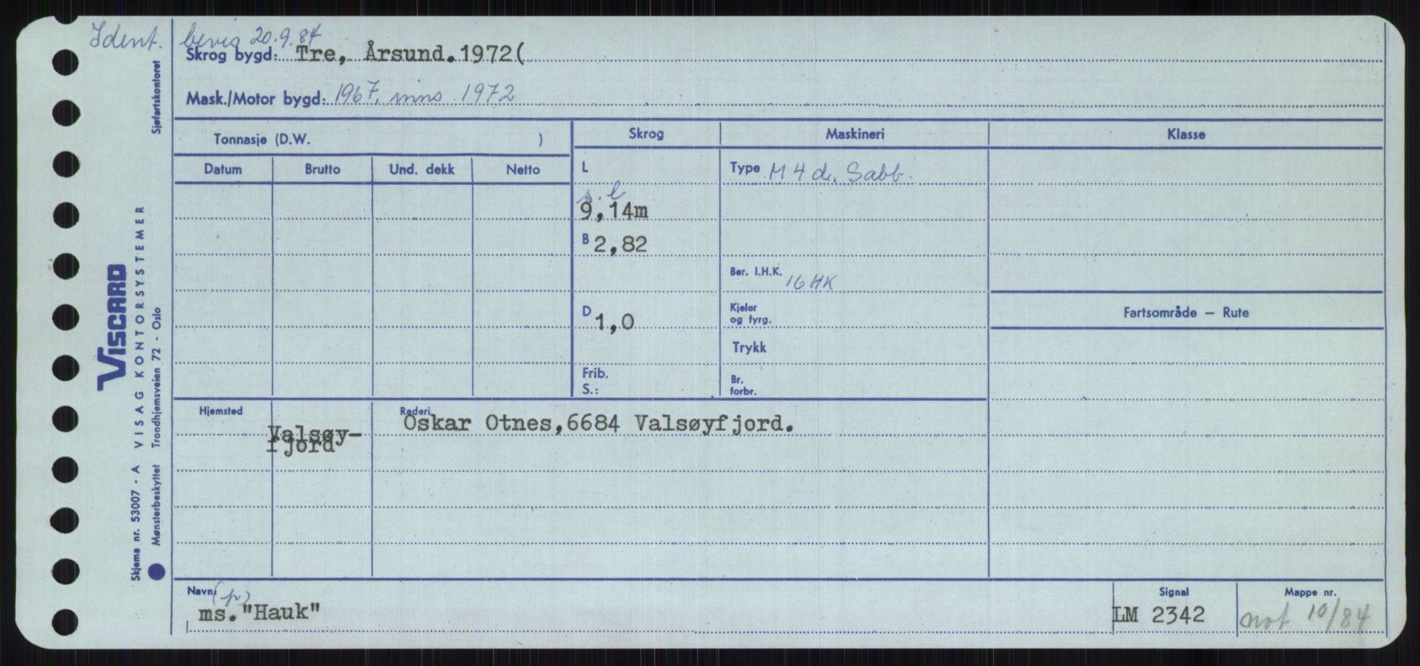 Sjøfartsdirektoratet med forløpere, Skipsmålingen, AV/RA-S-1627/H/Ha/L0002/0002: Fartøy, Eik-Hill / Fartøy, G-Hill, p. 559