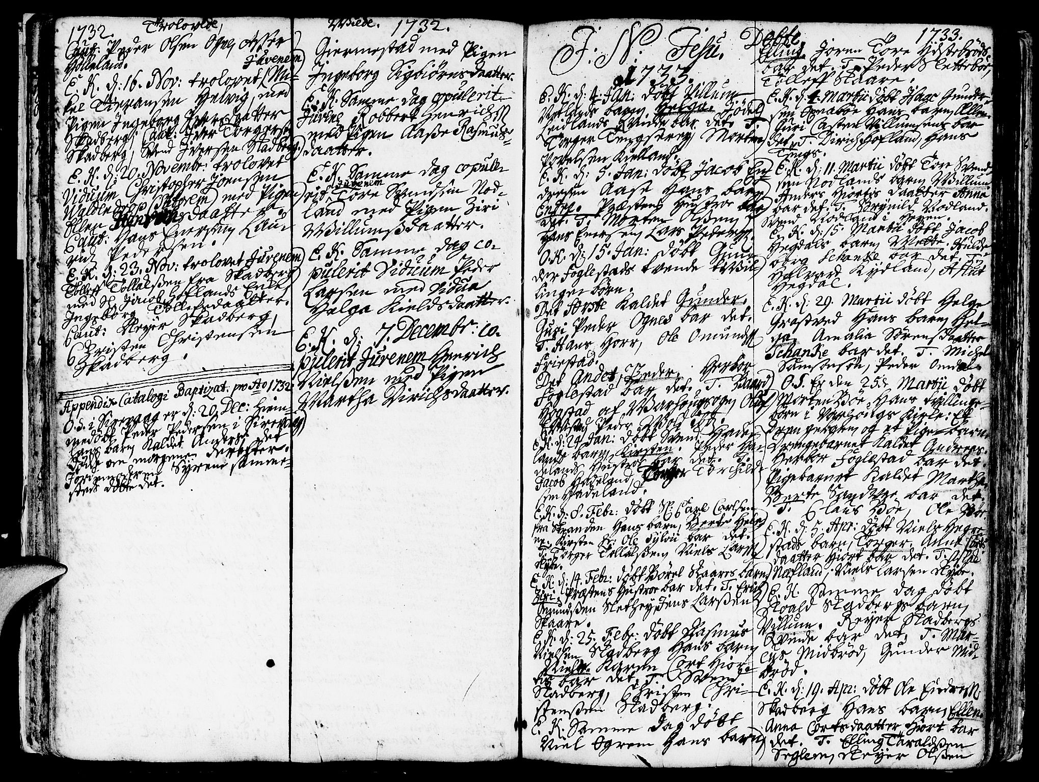 Eigersund sokneprestkontor, AV/SAST-A-101807/S08/L0002: Parish register (official) no. A 2, 1720-1757