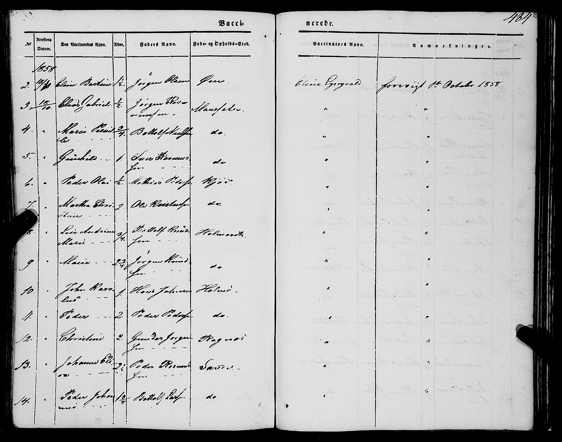 Eid sokneprestembete, AV/SAB-A-82301/H/Haa/Haaa/L0007: Parish register (official) no. A 7, 1844-1858, p. 484