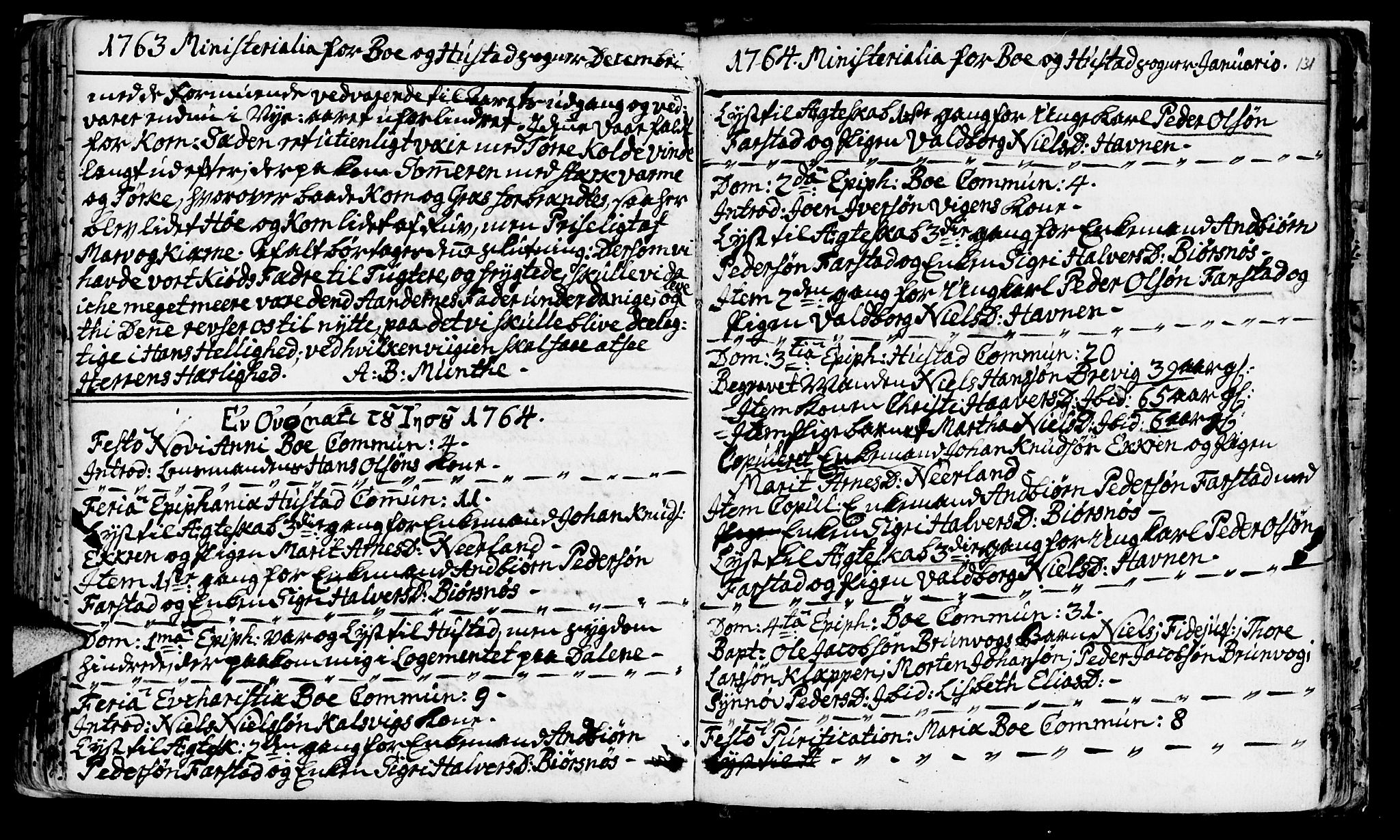 Ministerialprotokoller, klokkerbøker og fødselsregistre - Møre og Romsdal, SAT/A-1454/566/L0760: Parish register (official) no. 566A01, 1739-1766, p. 131