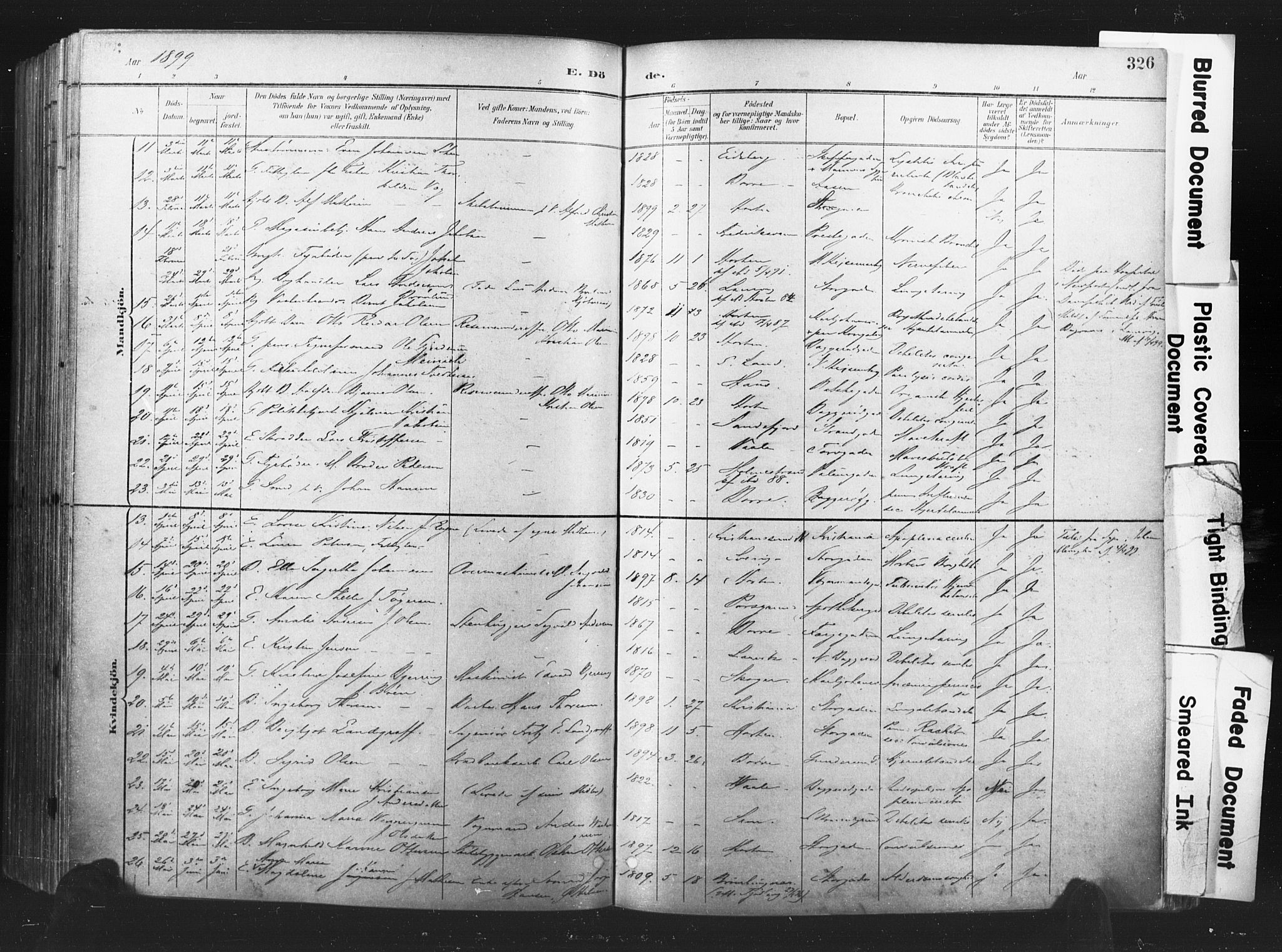 Horten kirkebøker, AV/SAKO-A-348/F/Fa/L0005: Parish register (official) no. 5, 1896-1904, p. 326