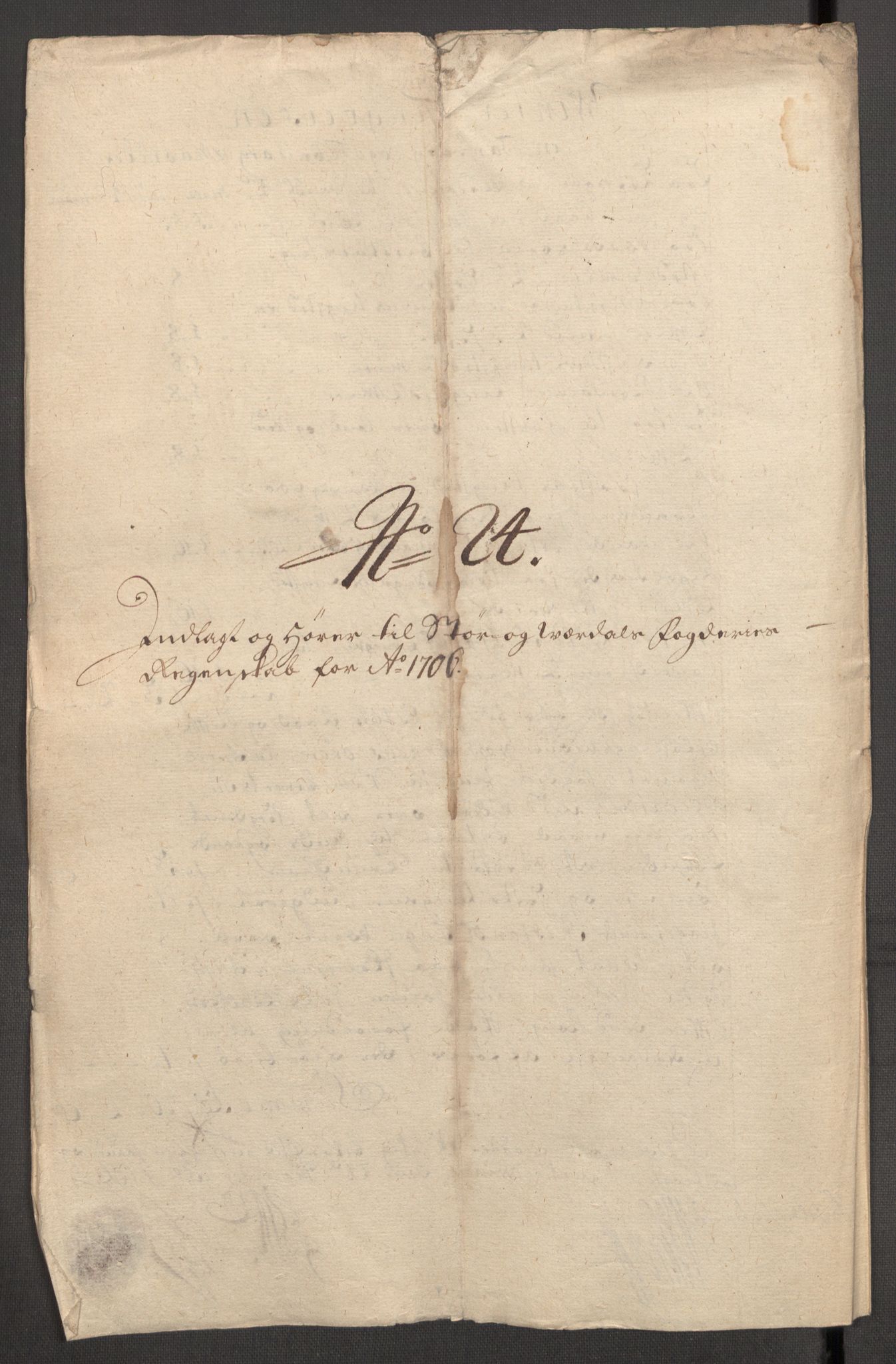 Rentekammeret inntil 1814, Reviderte regnskaper, Fogderegnskap, AV/RA-EA-4092/R62/L4196: Fogderegnskap Stjørdal og Verdal, 1705-1706, p. 554