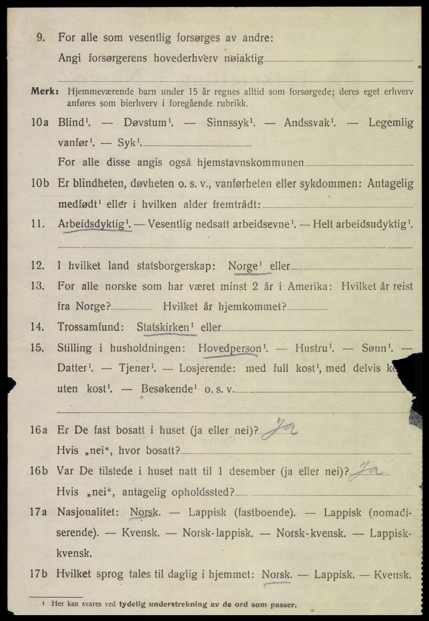 SAT, 1920 census for Stjørdal, 1920, p. 4547