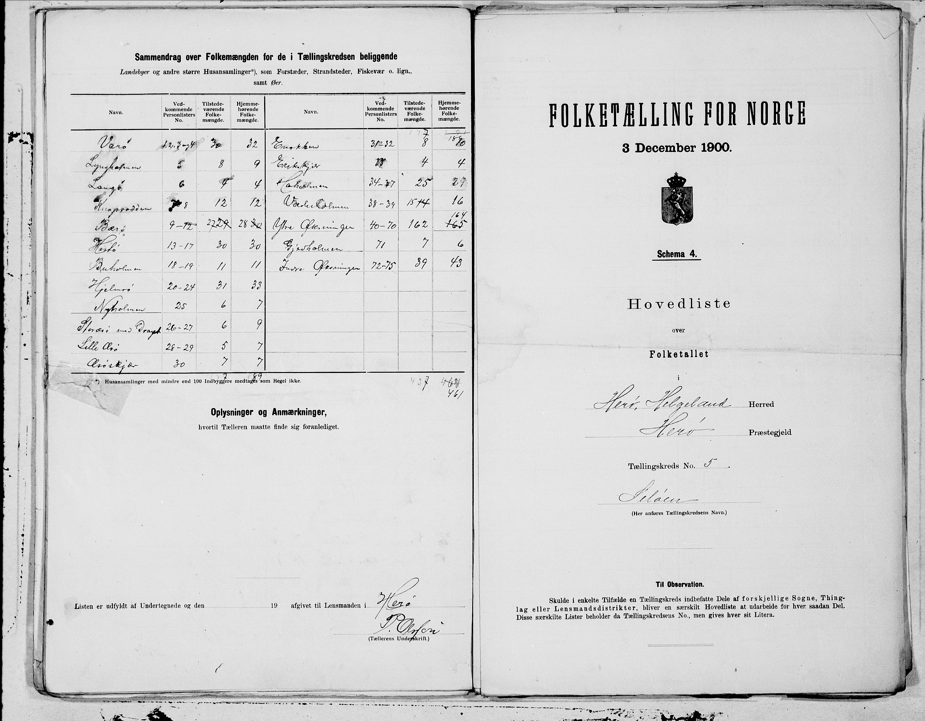 SAT, 1900 census for Herøy, 1900, p. 10