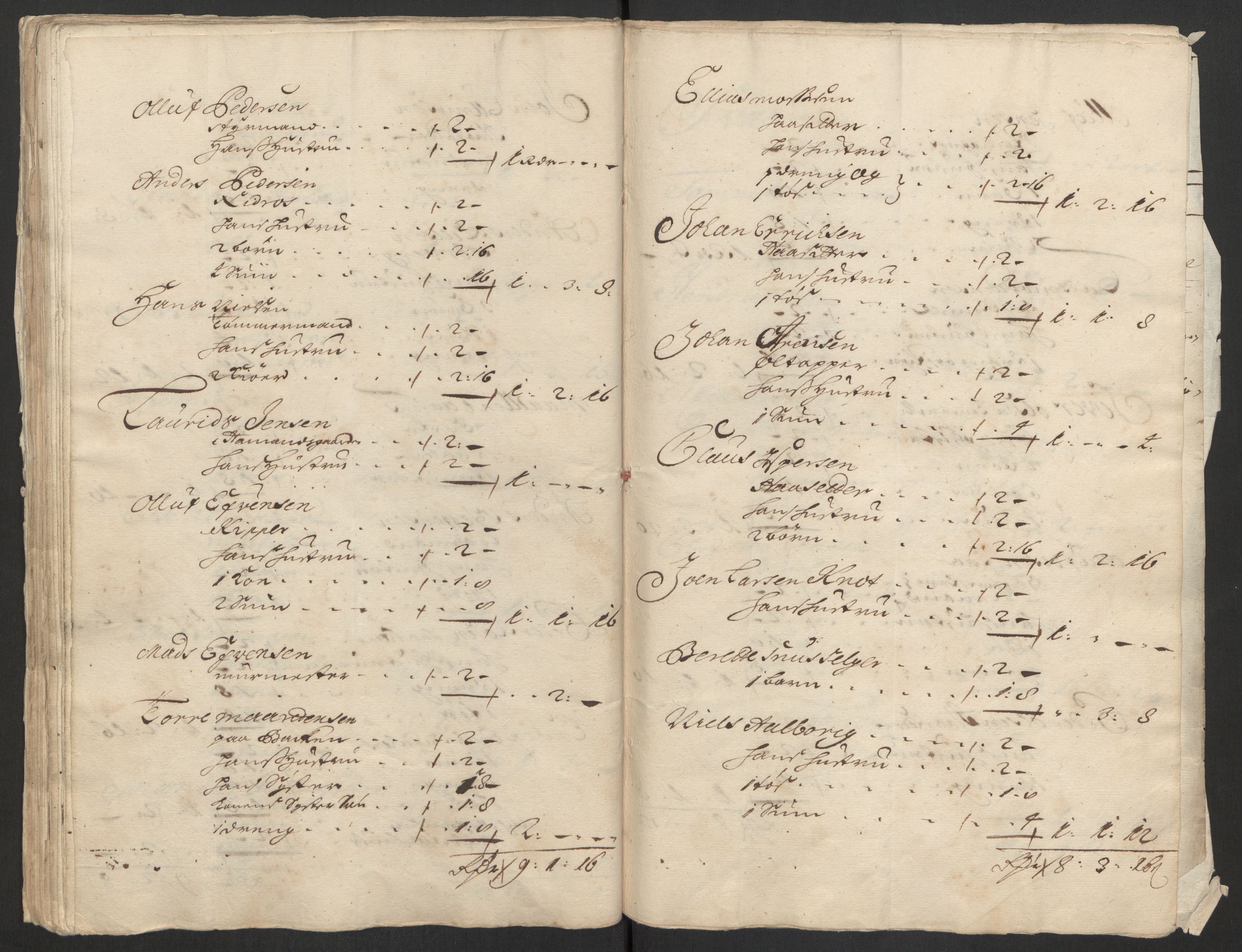 Rentekammeret inntil 1814, Reviderte regnskaper, Byregnskaper, AV/RA-EA-4066/R/Rs/L0505: [S2] Kontribusjonsregnskap, 1686-1691, p. 69