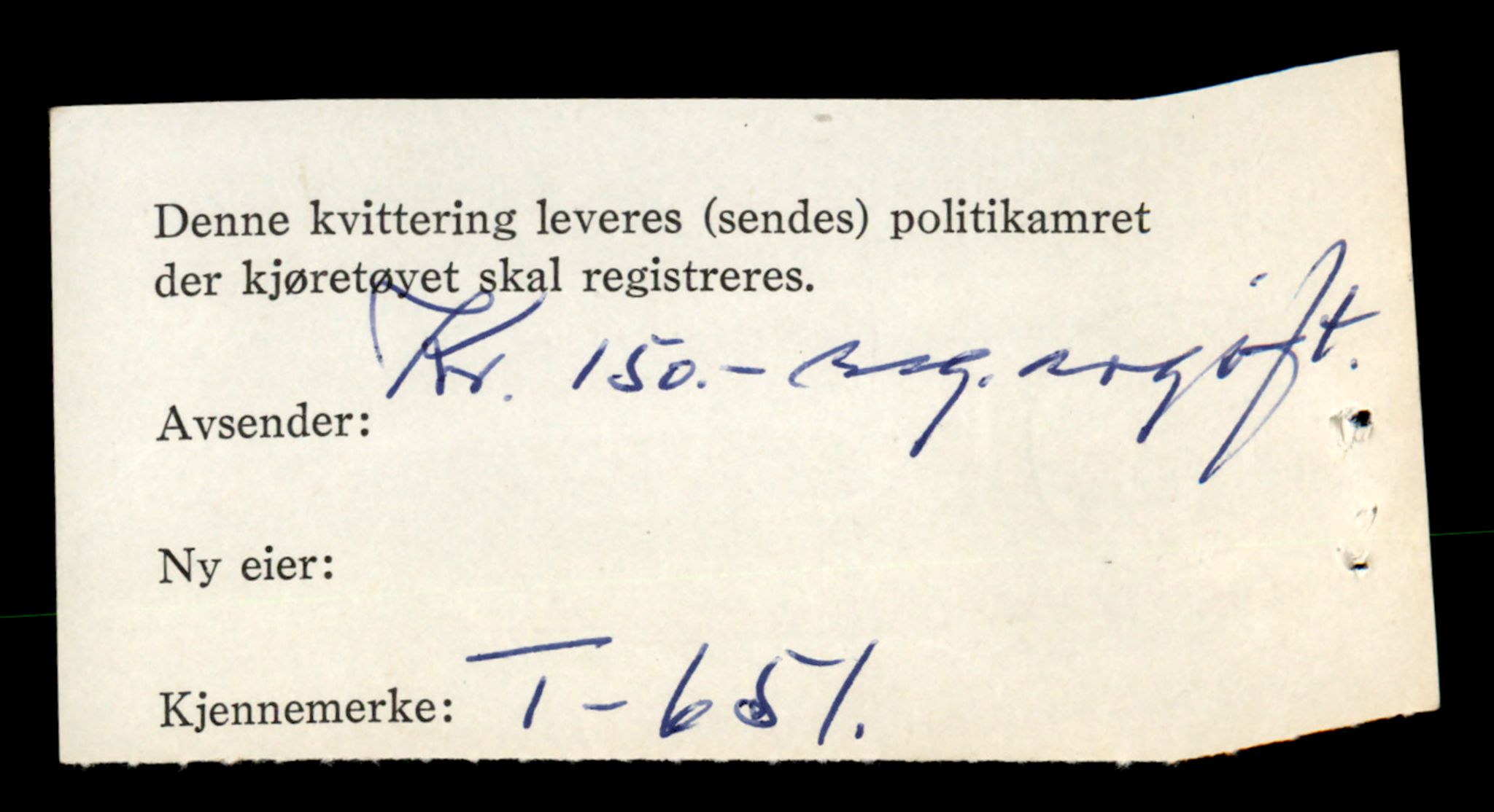 Møre og Romsdal vegkontor - Ålesund trafikkstasjon, SAT/A-4099/F/Fe/L0007: Registreringskort for kjøretøy T 651 - T 746, 1927-1998, p. 30