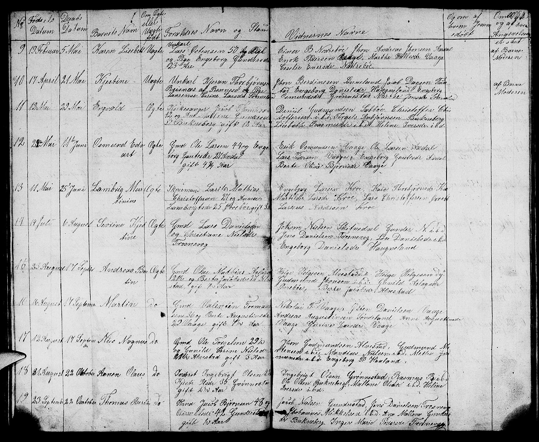 Tysvær sokneprestkontor, SAST/A -101864/H/Ha/Hab/L0001: Parish register (copy) no. B 1, 1851-1887, p. 55