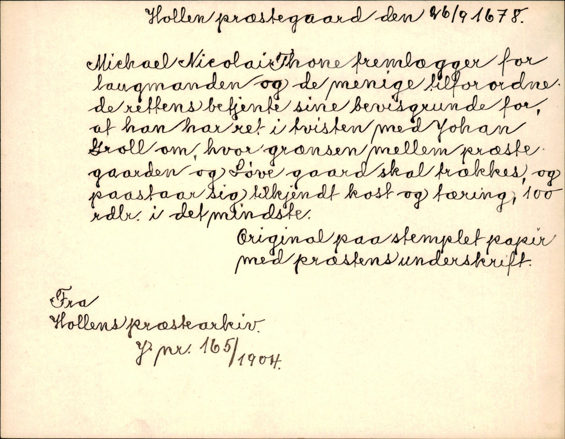 Riksarkivets diplomsamling, AV/RA-EA-5965/F35/F35k/L0003: Regestsedler: Prestearkiver fra Telemark, Agder, Vestlandet og Trøndelag, p. 205