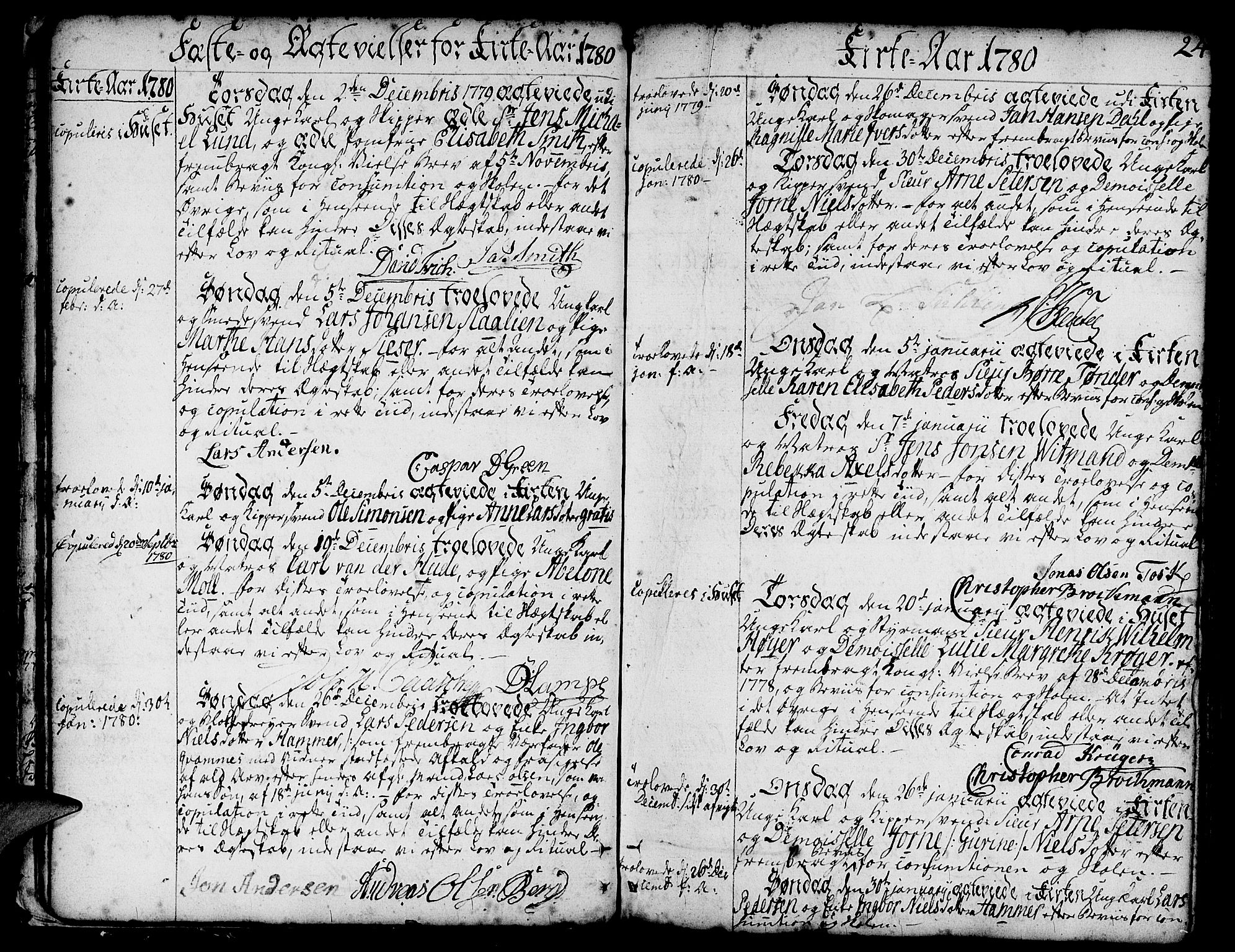 Nykirken Sokneprestembete, SAB/A-77101/H/Haa/L0008: Parish register (official) no. A 8, 1776-1814, p. 24