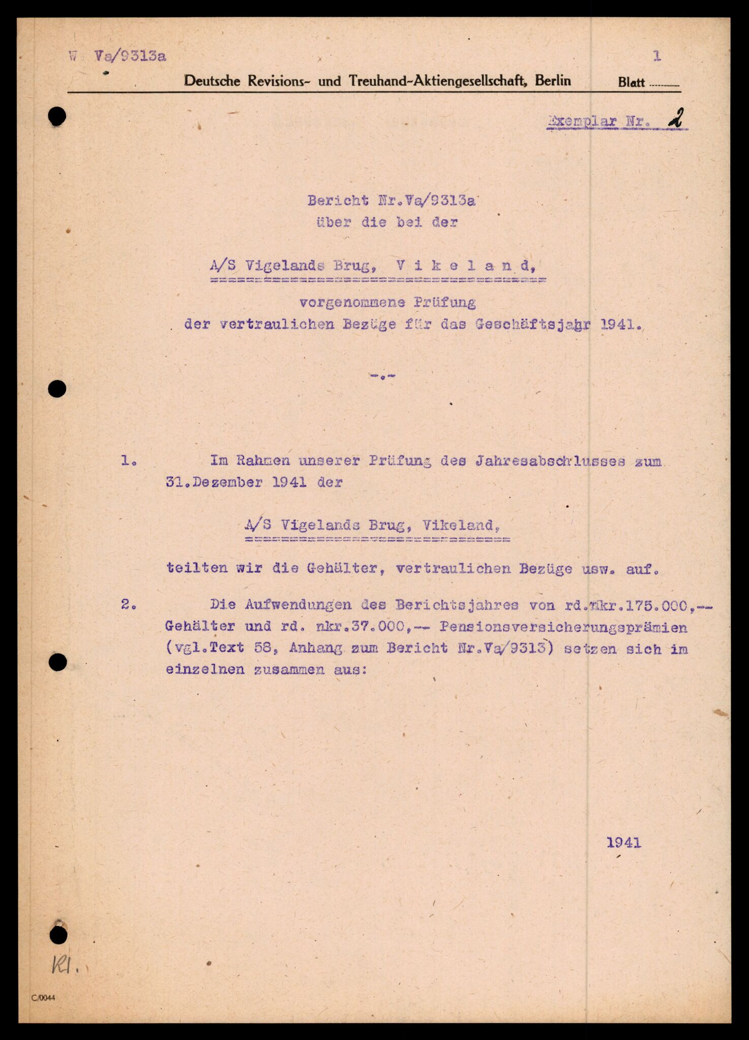 Forsvarets Overkommando. 2 kontor. Arkiv 11.4. Spredte tyske arkivsaker, AV/RA-RAFA-7031/D/Dar/Darc/L0030: Tyske oppgaver over norske industribedrifter, 1940-1943, p. 86