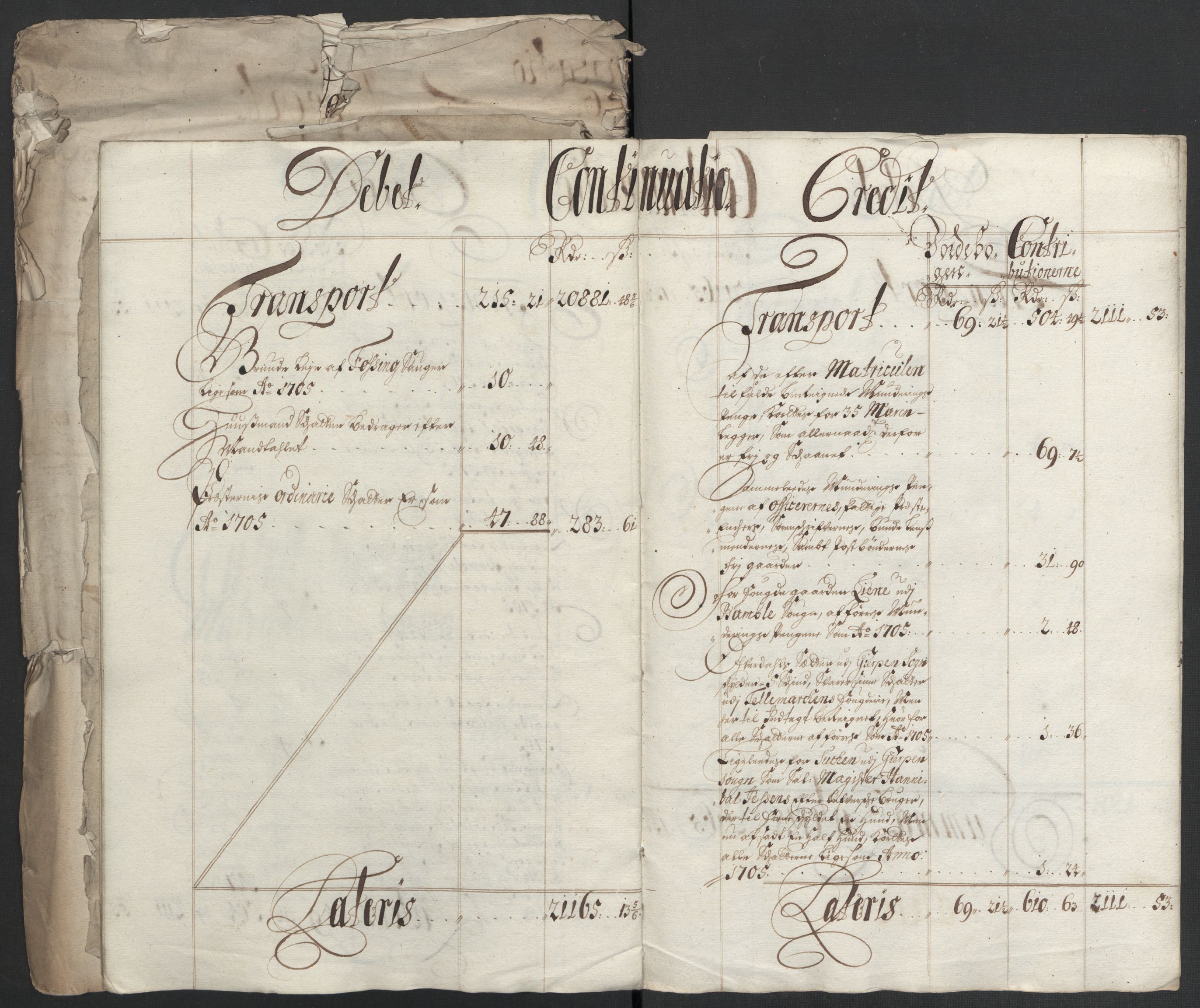 Rentekammeret inntil 1814, Reviderte regnskaper, Fogderegnskap, AV/RA-EA-4092/R36/L2116: Fogderegnskap Øvre og Nedre Telemark og Bamble, 1706-1707, p. 21