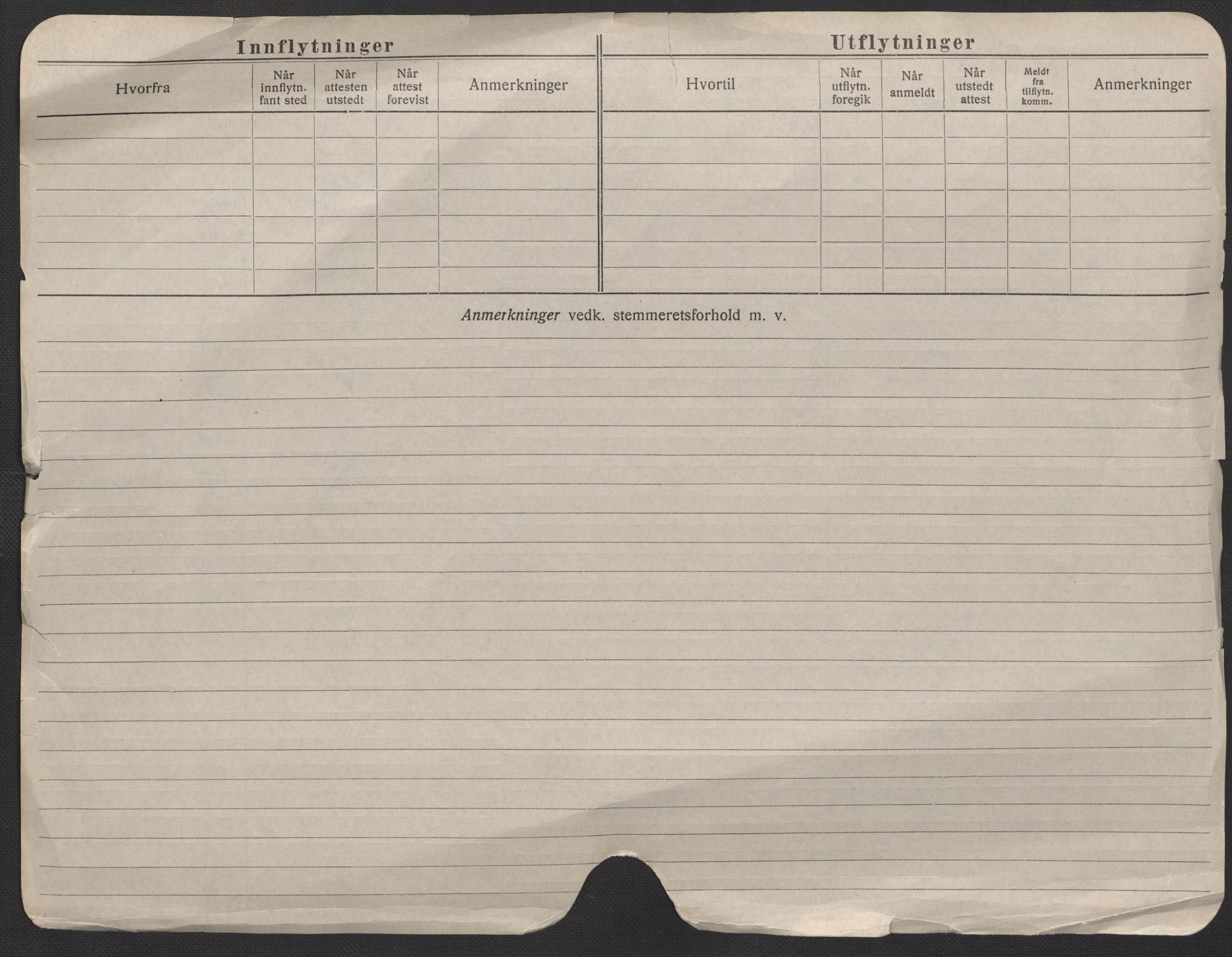 Oslo folkeregister, Registerkort, AV/SAO-A-11715/F/Fa/Fac/L0008: Menn, 1906-1914, p. 1b