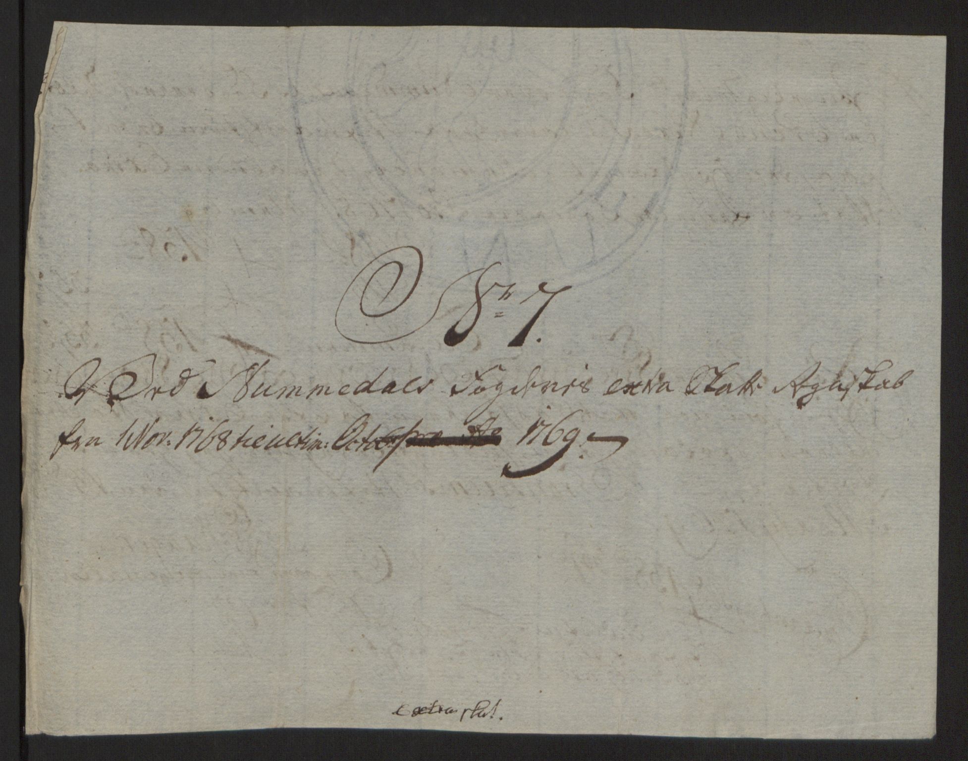 Rentekammeret inntil 1814, Reviderte regnskaper, Fogderegnskap, AV/RA-EA-4092/R64/L4502: Ekstraskatten Namdal, 1762-1772, p. 332