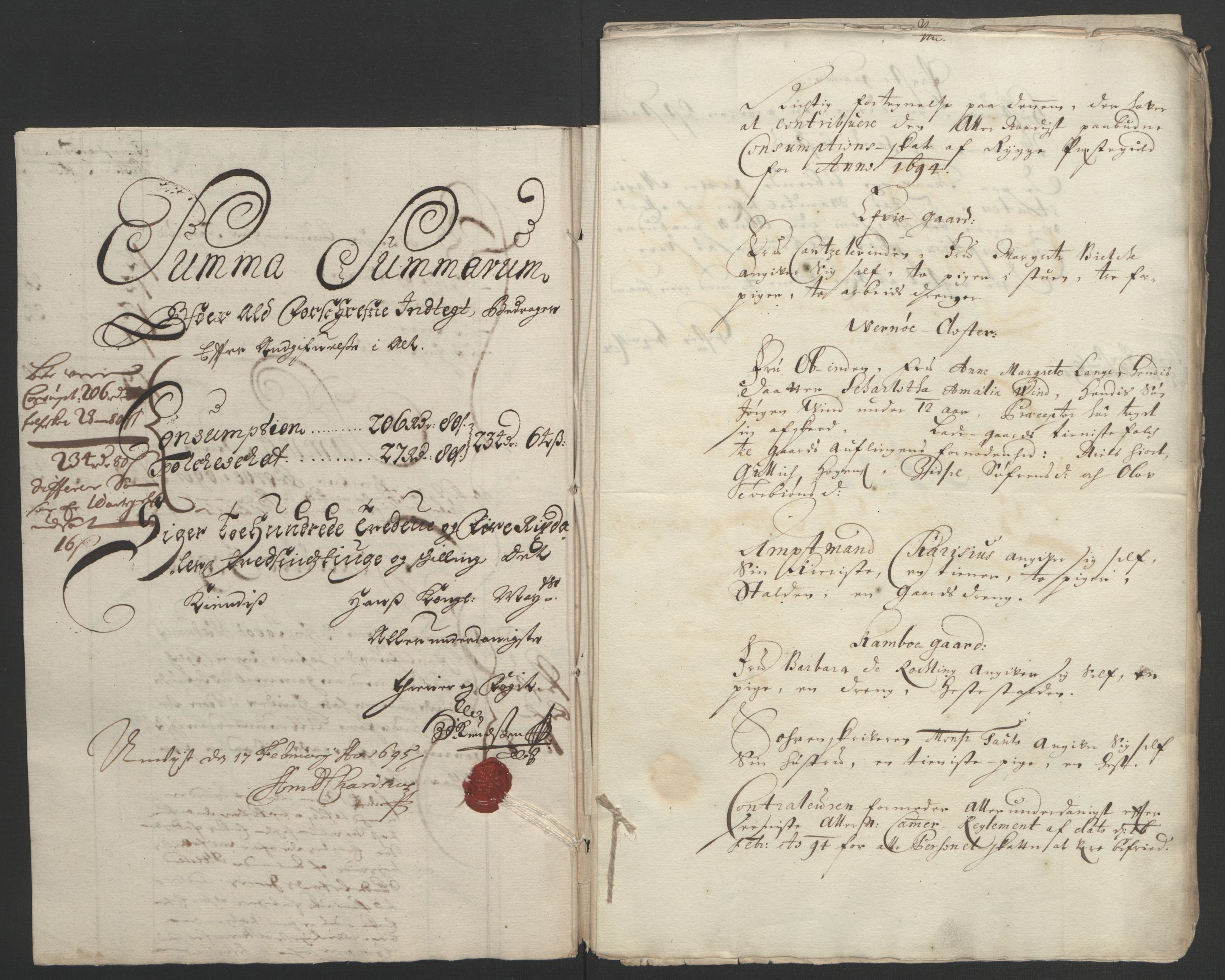 Rentekammeret inntil 1814, Reviderte regnskaper, Fogderegnskap, AV/RA-EA-4092/R03/L0121: Fogderegnskap Onsøy, Tune, Veme og Åbygge fogderi, 1694, p. 251