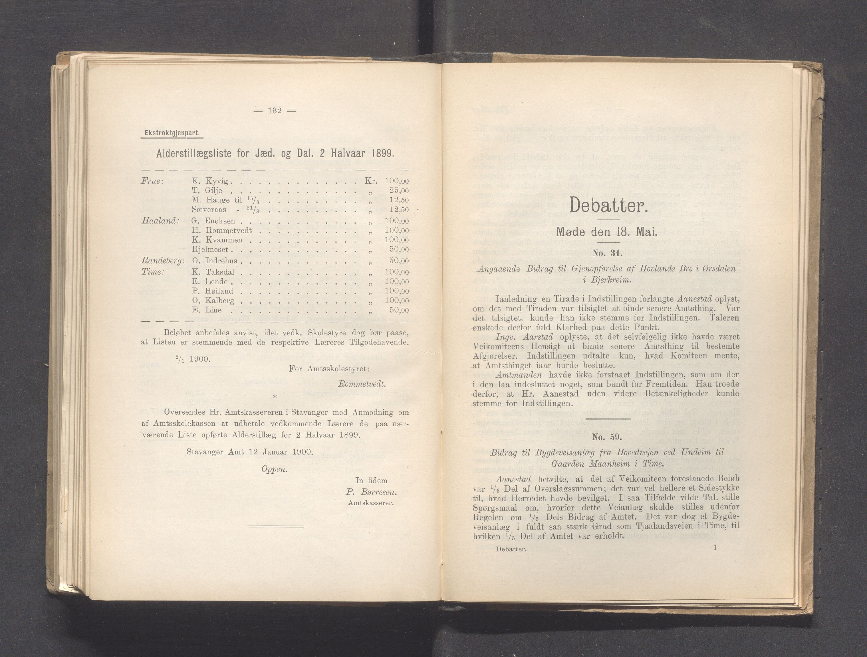 Rogaland fylkeskommune - Fylkesrådmannen , IKAR/A-900/A, 1900, p. 293