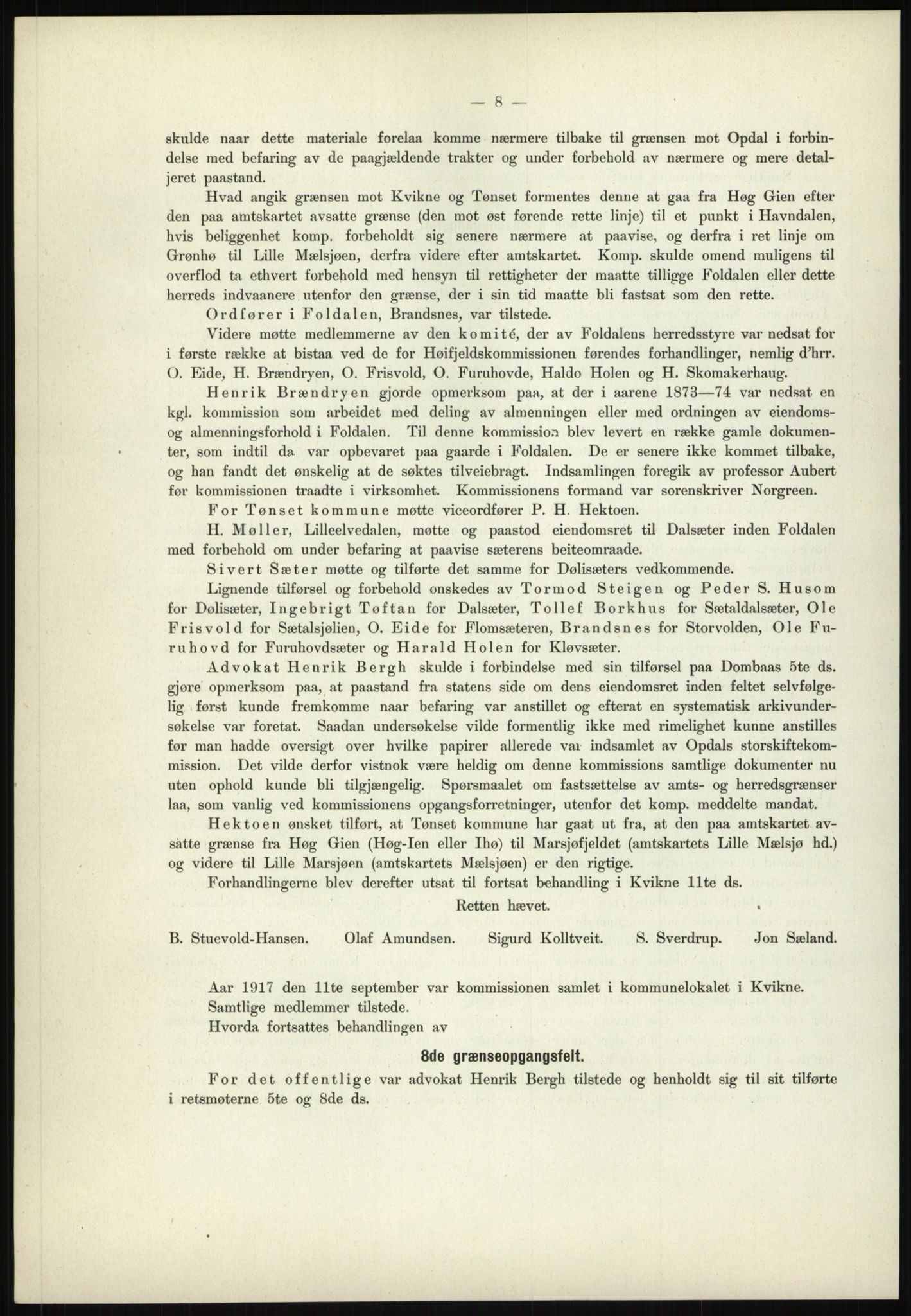 Høyfjellskommisjonen, AV/RA-S-1546/X/Xa/L0001: Nr. 1-33, 1909-1953, p. 3332