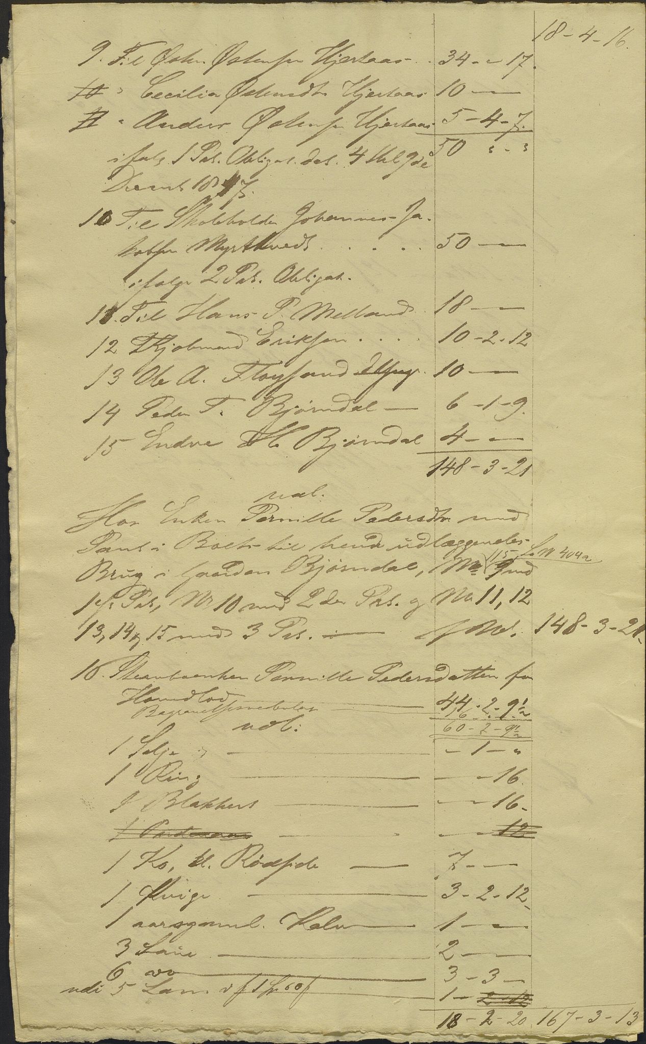 Nordhordland sorenskrivar, AV/SAB-A-2901/1/H/Hd/Hdb/L0002: Konsept til utlodningar, 1853-1854, p. 8