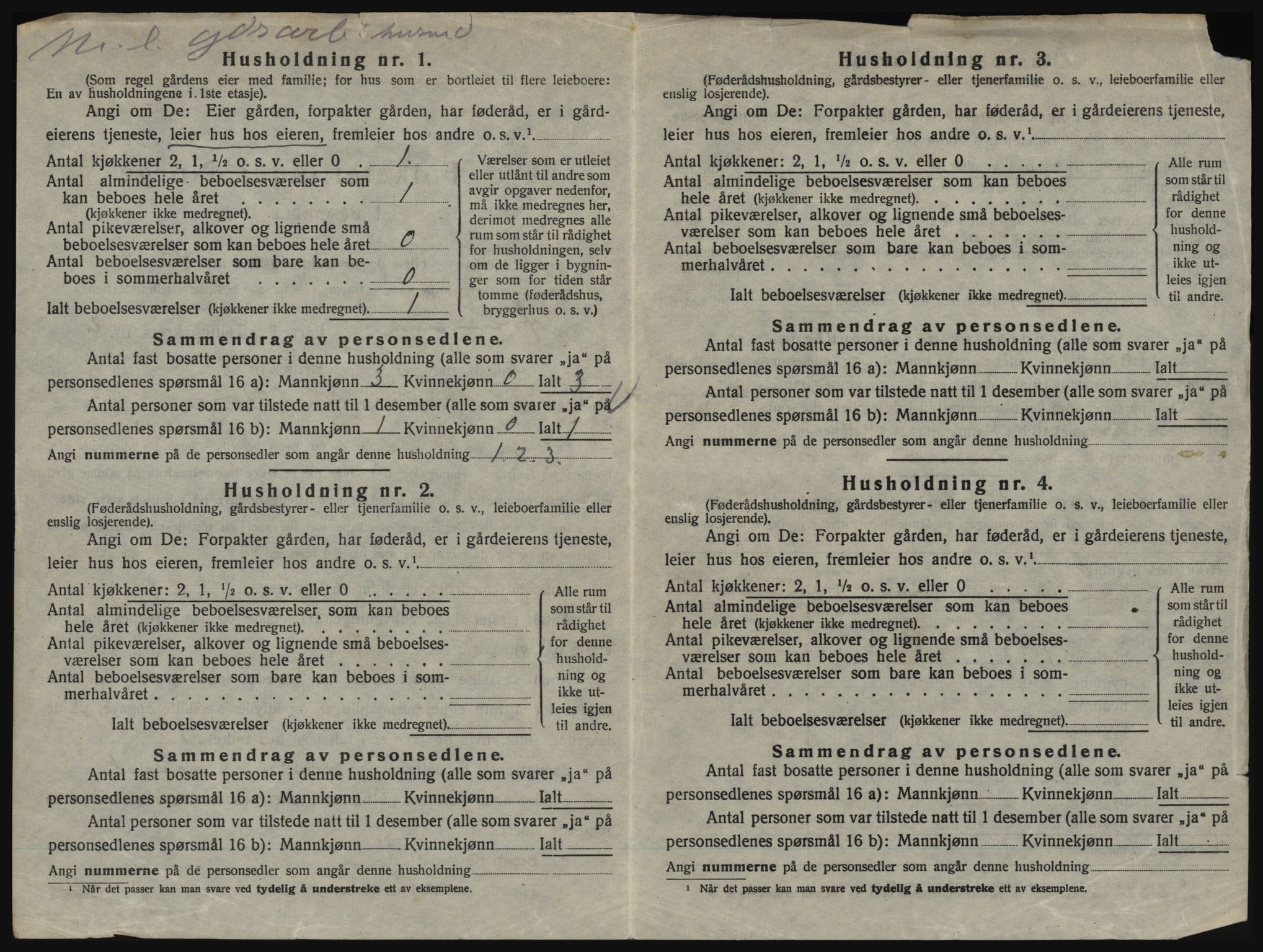 SAO, 1920 census for Aremark, 1920, p. 674