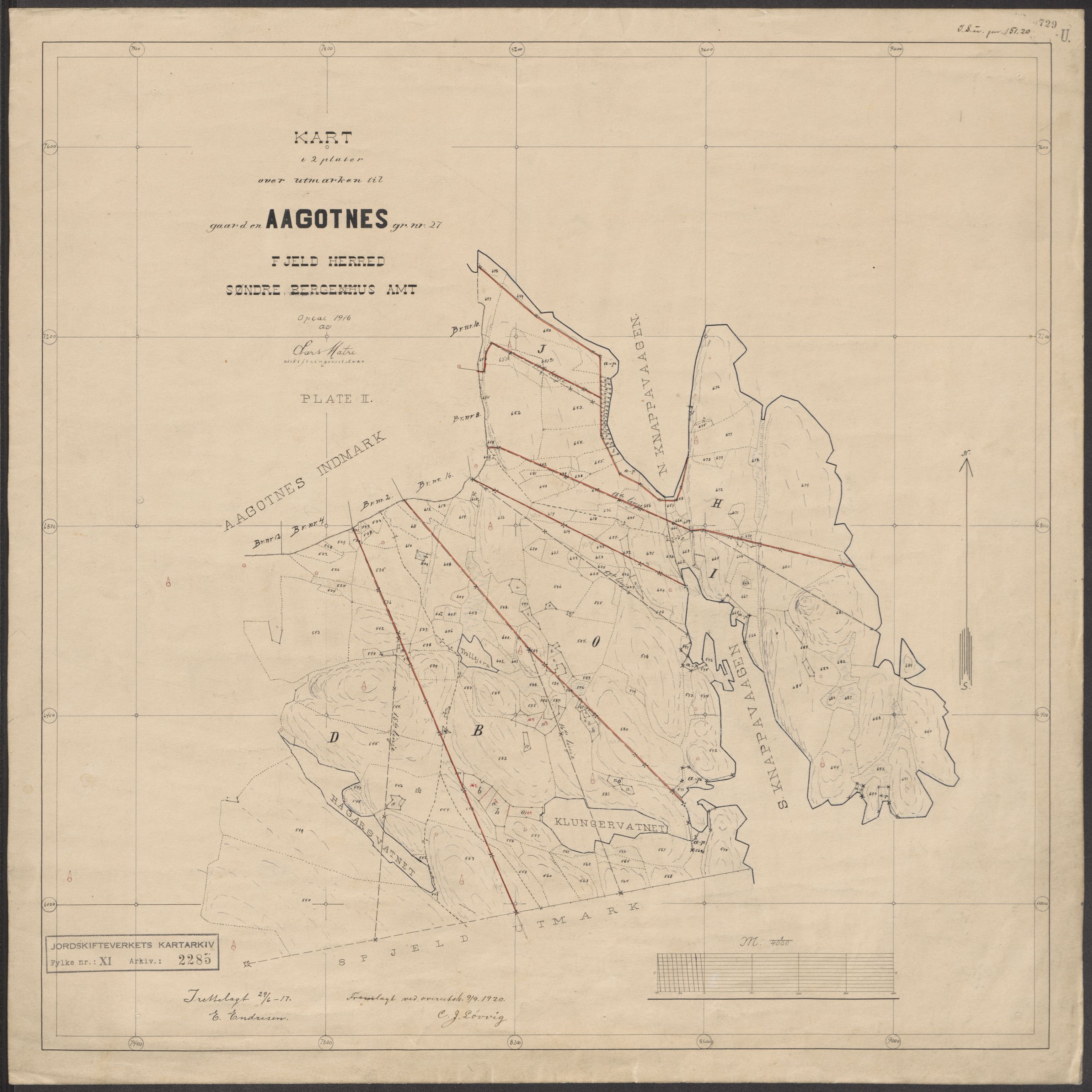 Jordskifteverkets kartarkiv, AV/RA-S-3929/T, 1859-1988, p. 2554