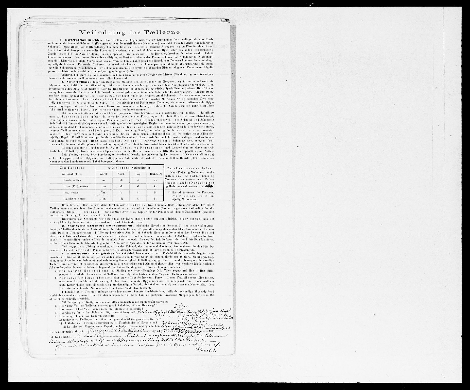 SAB, 1875 census for 1263P Lindås, 1875, p. 51