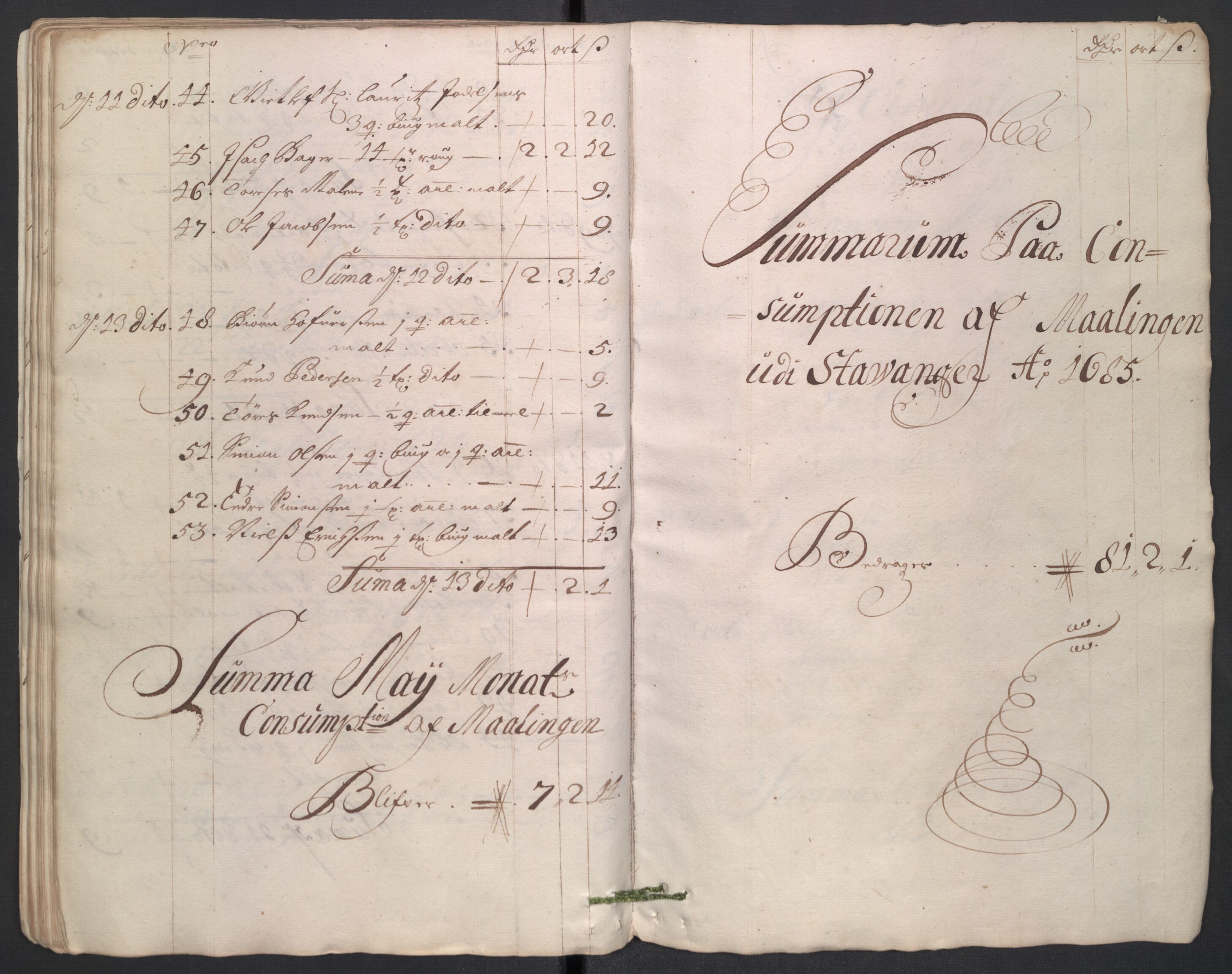 Rentekammeret inntil 1814, Reviderte regnskaper, Byregnskaper, AV/RA-EA-4066/R/Ro/L0332: [O24] Konsumpsjonsregnskap, 1683-1684, p. 88