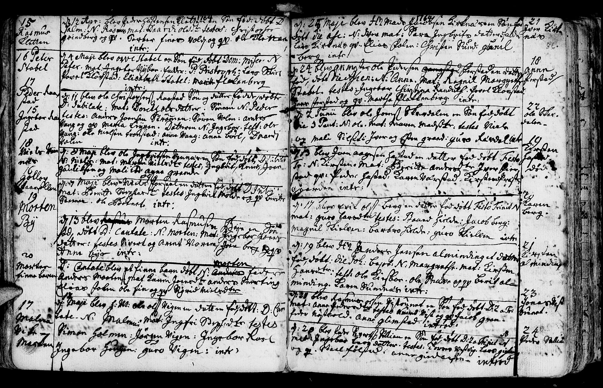 Ministerialprotokoller, klokkerbøker og fødselsregistre - Nord-Trøndelag, SAT/A-1458/730/L0273: Parish register (official) no. 730A02, 1762-1802, p. 86