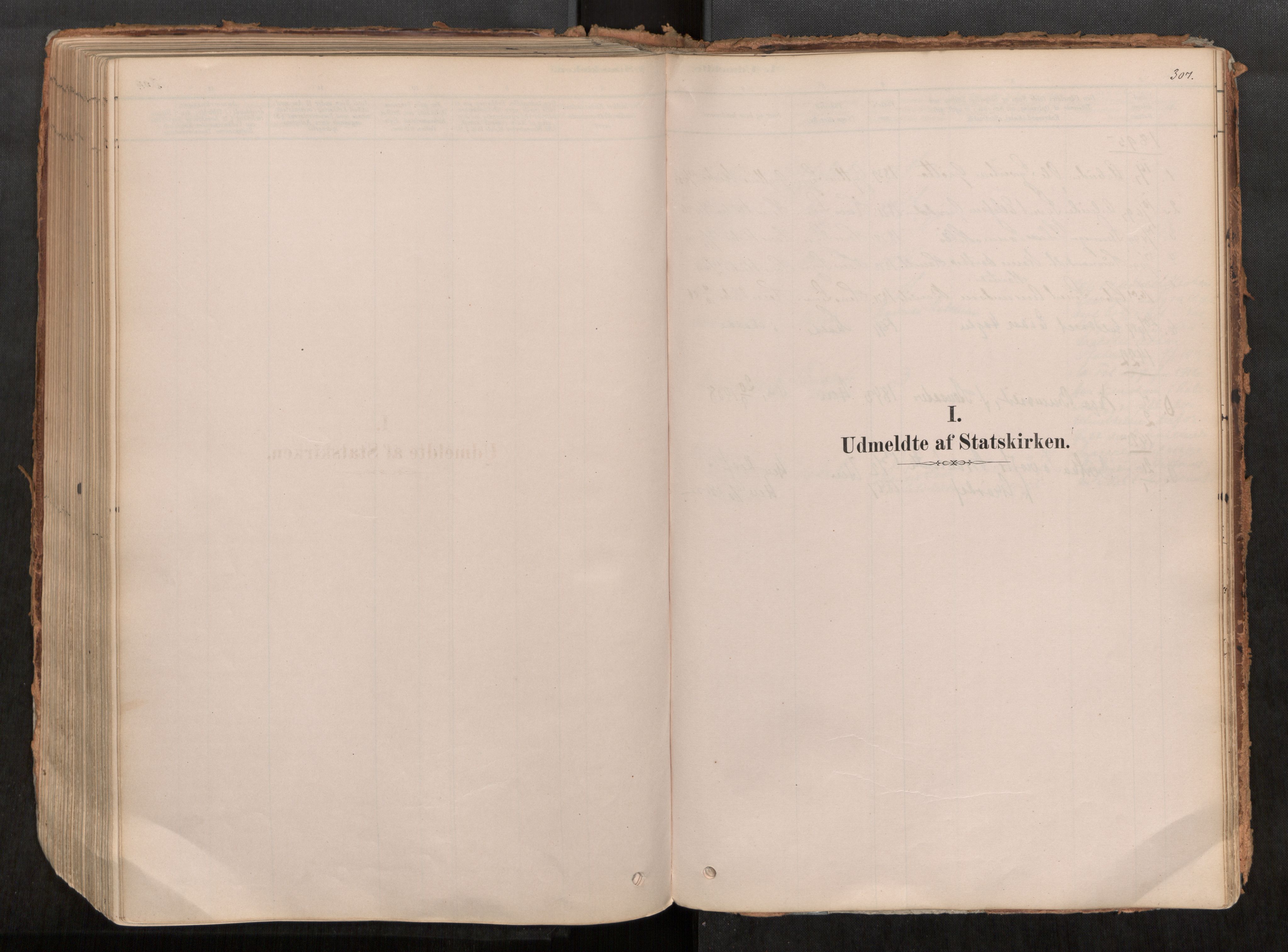 Ministerialprotokoller, klokkerbøker og fødselsregistre - Møre og Romsdal, SAT/A-1454/545/L0594: Parish register (official) no. 545A03, 1878-1920, p. 307