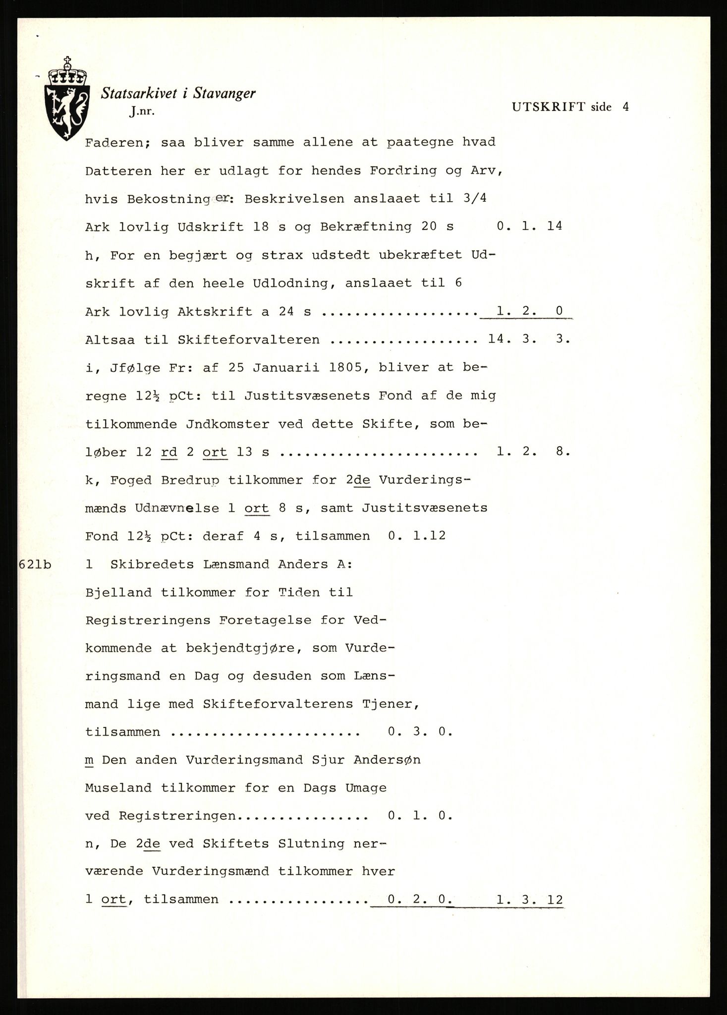 Statsarkivet i Stavanger, SAST/A-101971/03/Y/Yj/L0088: Avskrifter sortert etter gårdsnavn: Todneim - Tuestad, 1750-1930, p. 105