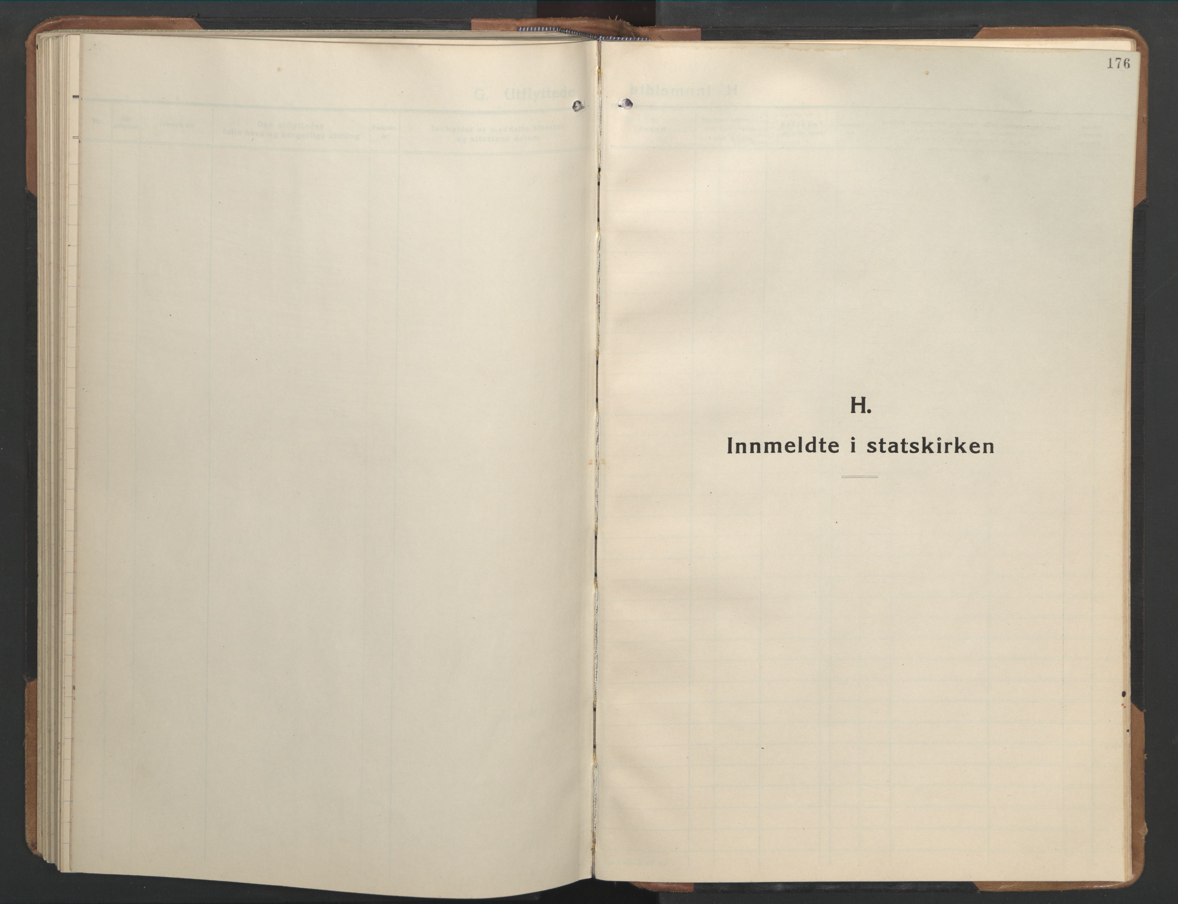 Ministerialprotokoller, klokkerbøker og fødselsregistre - Sør-Trøndelag, SAT/A-1456/655/L0690: Parish register (copy) no. 655C06, 1937-1950, p. 176