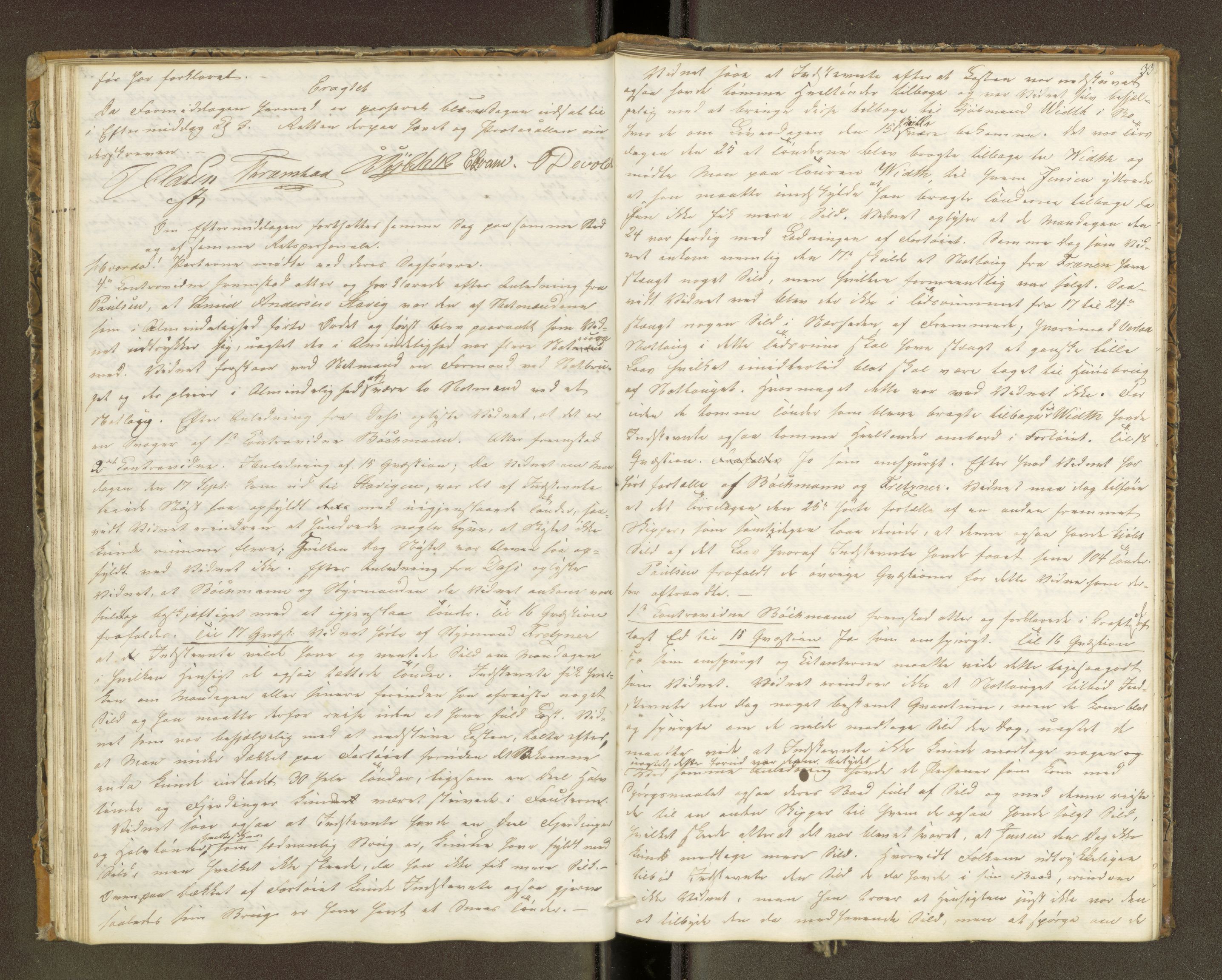 Molde byfogd, AV/SAT-A-0025/1/1A/L0006: Justisprotokoll, 1849-1850, p. 32b-33a