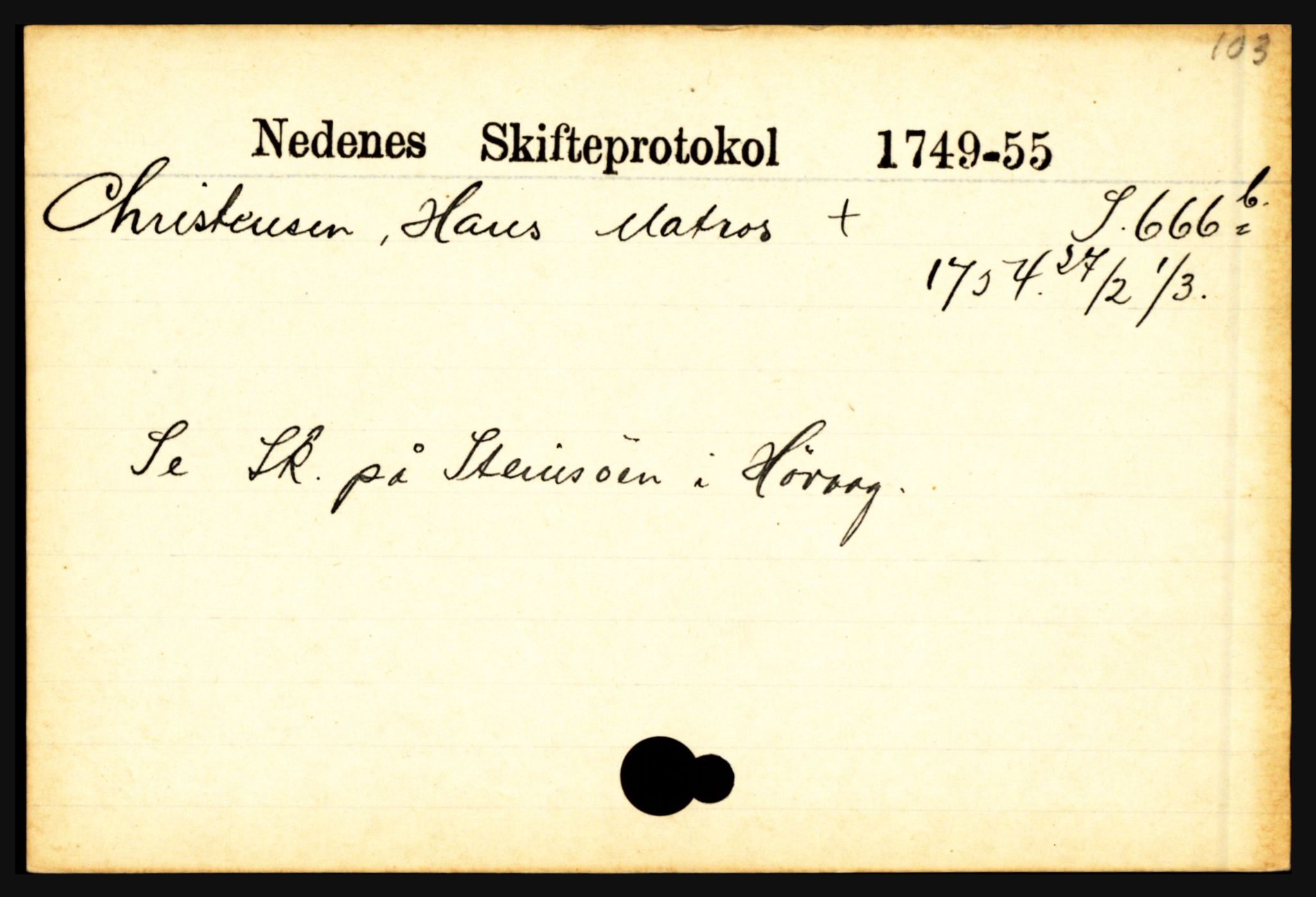 Nedenes sorenskriveri før 1824, AV/SAK-1221-0007/H, p. 4921