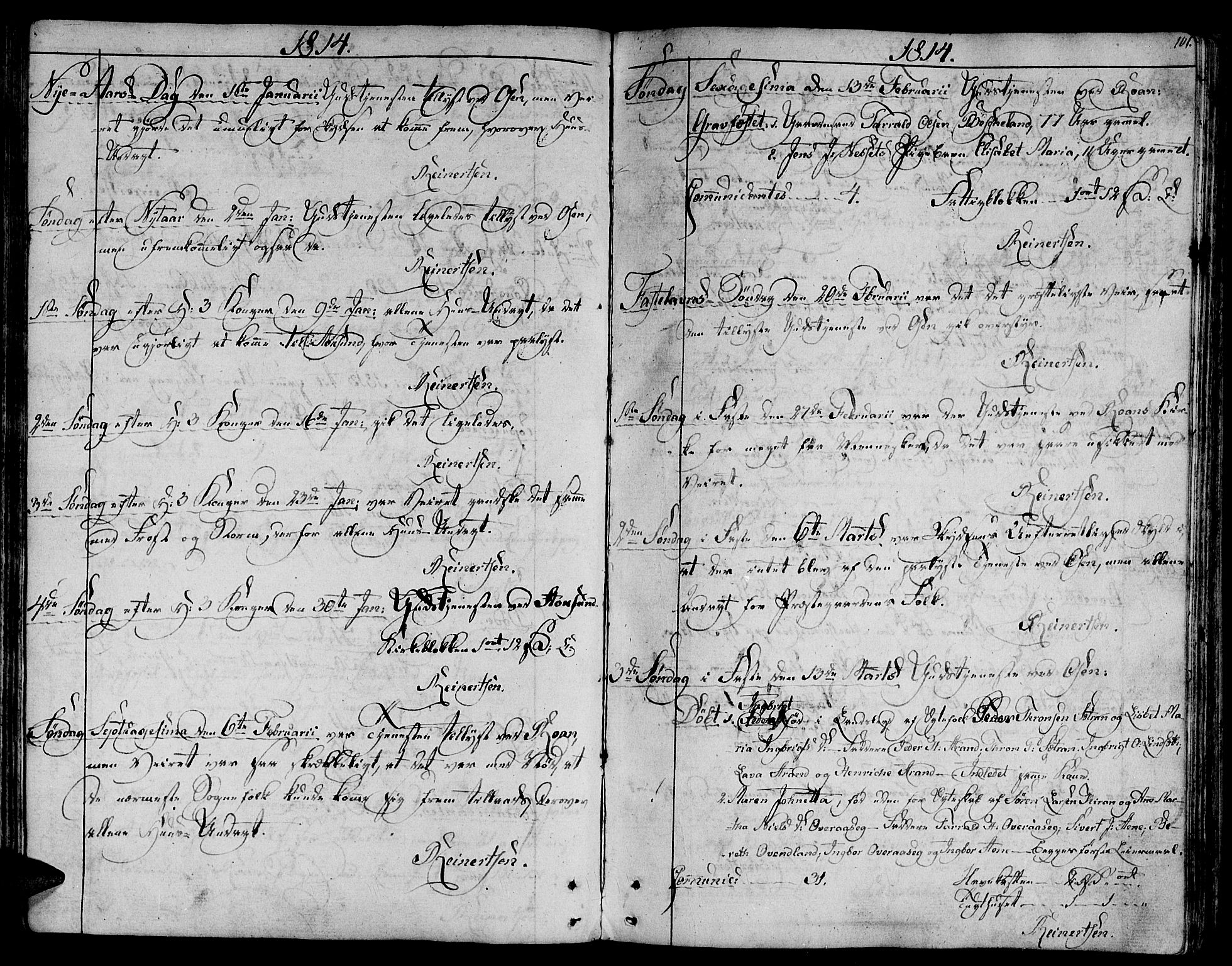 Ministerialprotokoller, klokkerbøker og fødselsregistre - Sør-Trøndelag, SAT/A-1456/657/L0701: Parish register (official) no. 657A02, 1802-1831, p. 101