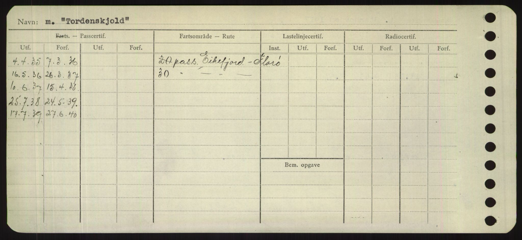 Sjøfartsdirektoratet med forløpere, Skipsmålingen, AV/RA-S-1627/H/Hd/L0039: Fartøy, Ti-Tø, p. 272