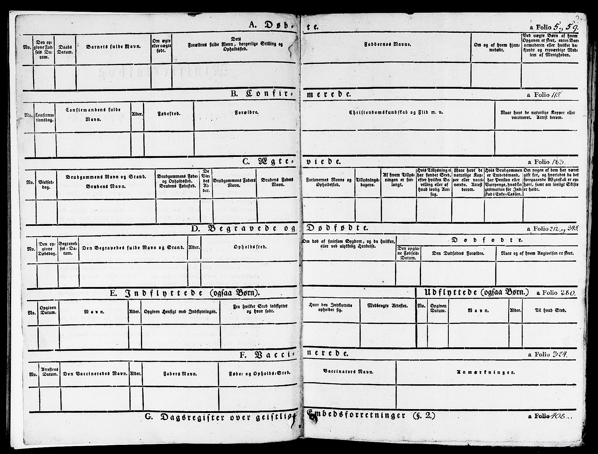 Gulen sokneprestembete, AV/SAB-A-80201/H/Haa/Haaa/L0019: Parish register (official) no. A 19, 1826-1836, p. 2