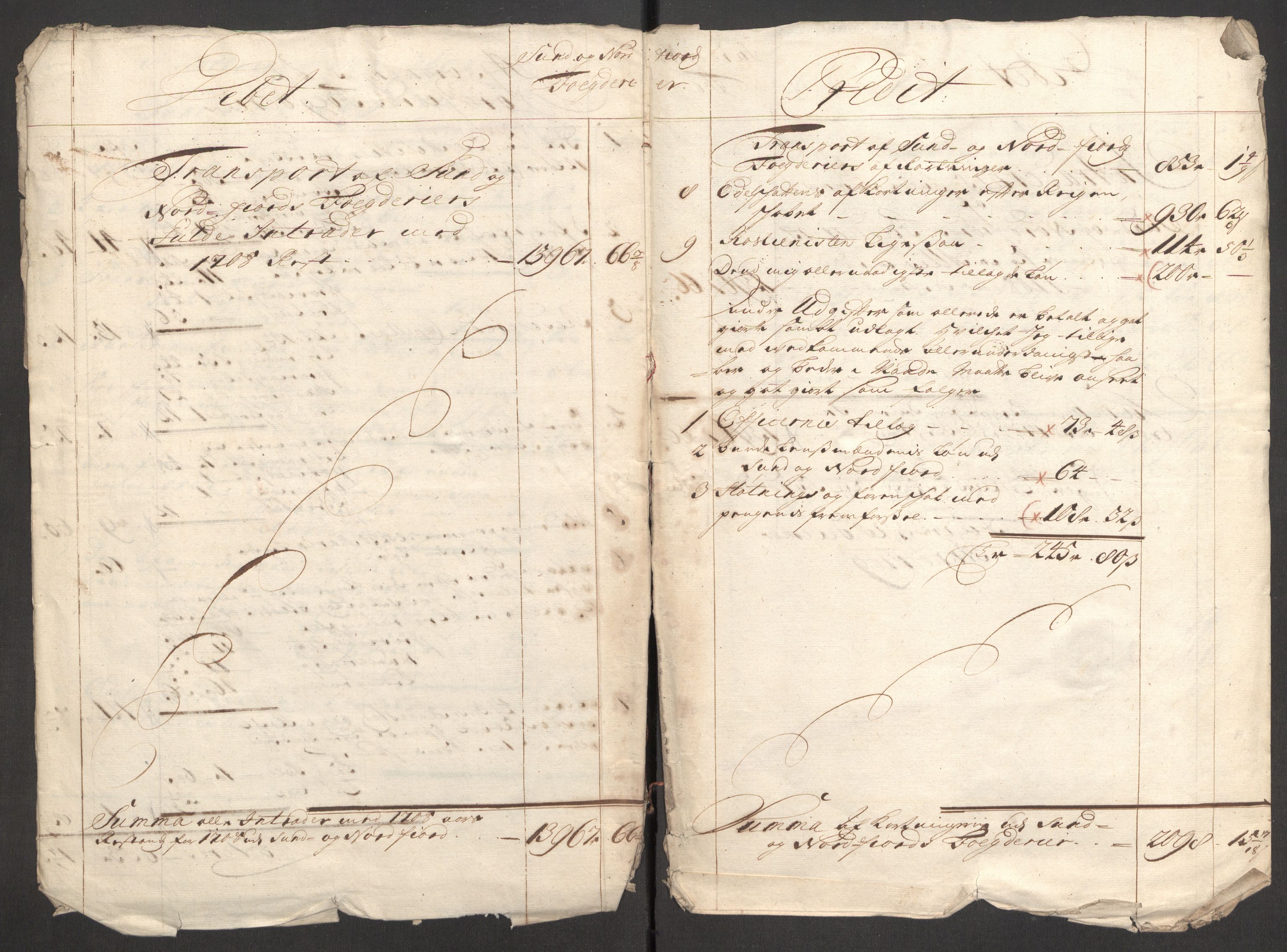 Rentekammeret inntil 1814, Reviderte regnskaper, Fogderegnskap, RA/EA-4092/R53/L3432: Fogderegnskap Sunn- og Nordfjord, 1709, p. 8