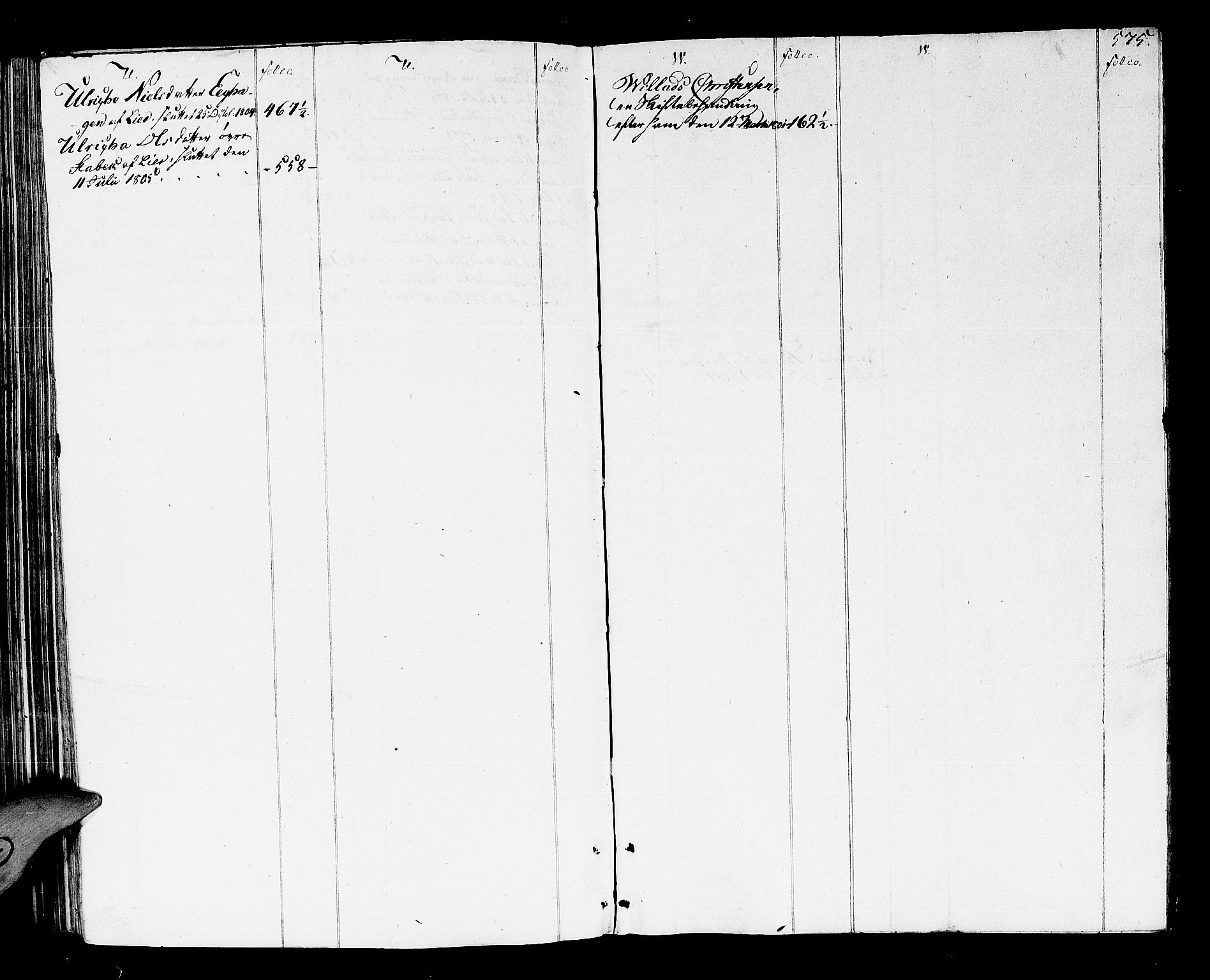 Lier, Røyken og Hurum sorenskriveri, AV/SAKO-A-89/H/Hc/L0008: Skifteprotokoll, 1799-1805, p. 574b-575a