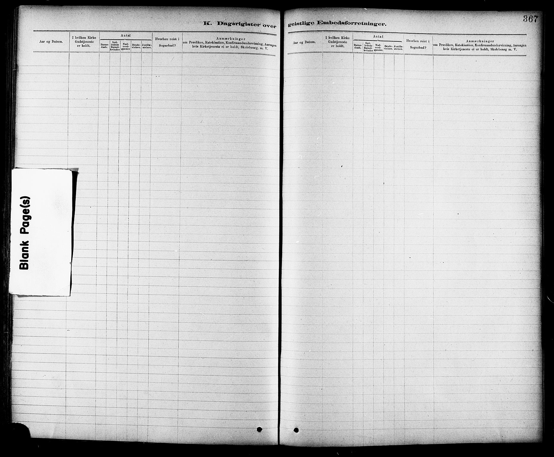 Ministerialprotokoller, klokkerbøker og fødselsregistre - Sør-Trøndelag, SAT/A-1456/691/L1094: Parish register (copy) no. 691C05, 1879-1911, p. 367