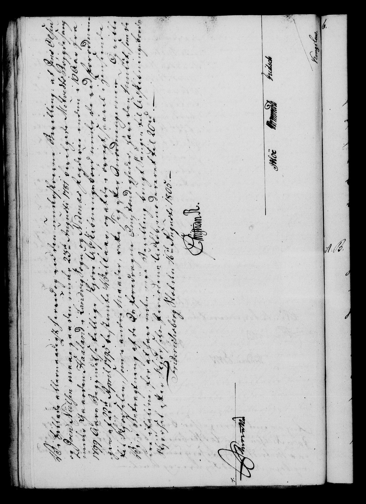 Rentekammeret, Kammerkanselliet, RA/EA-3111/G/Gf/Gfa/L0087: Norsk relasjons- og resolusjonsprotokoll (merket RK 52.87), 1805, p. 446