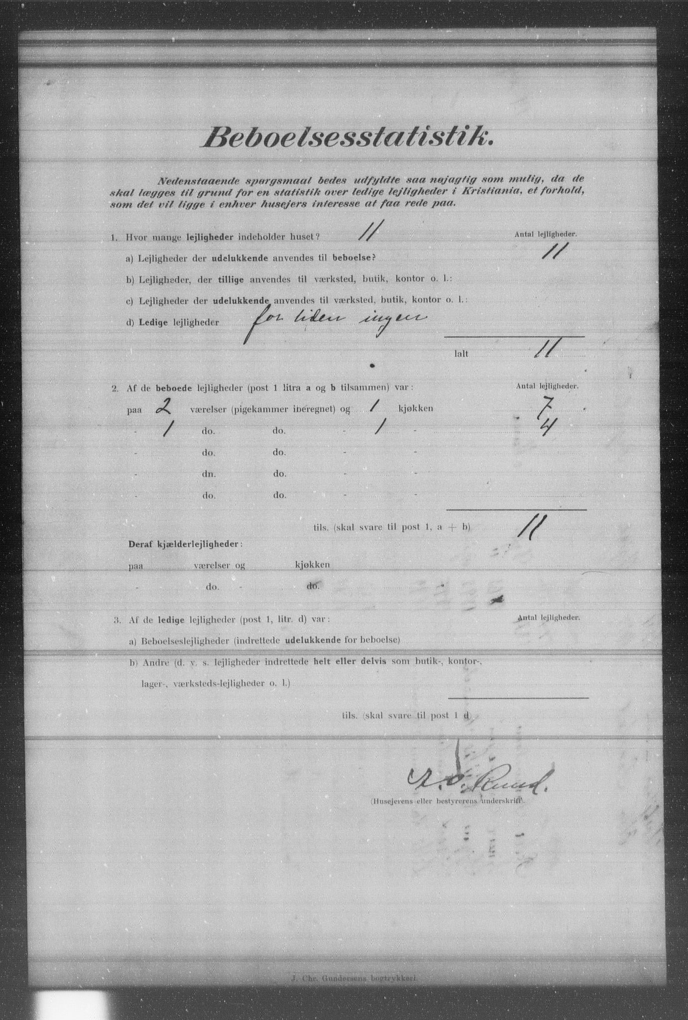 OBA, Municipal Census 1902 for Kristiania, 1902, p. 13489