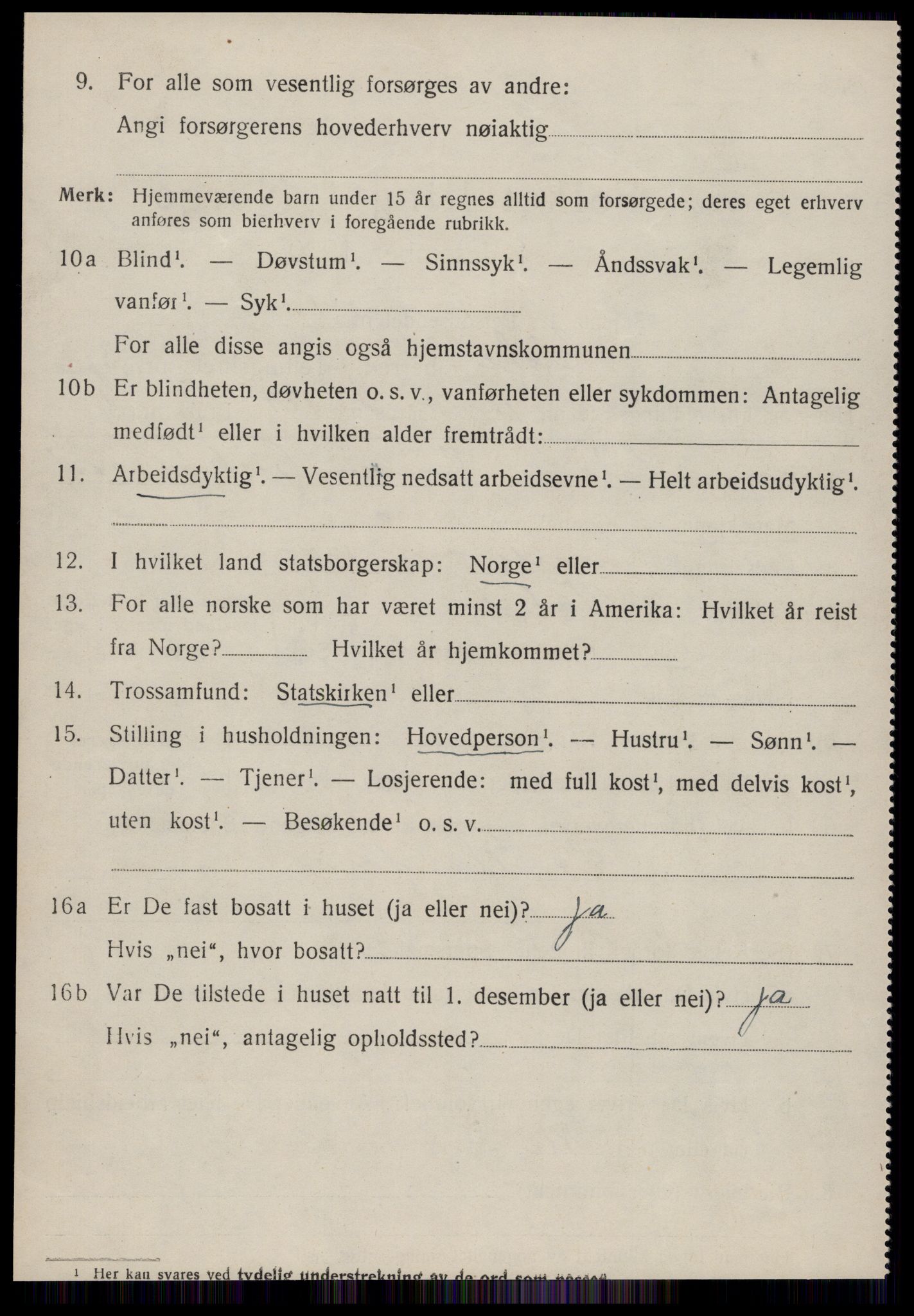 SAT, 1920 census for Giske, 1920, p. 1867