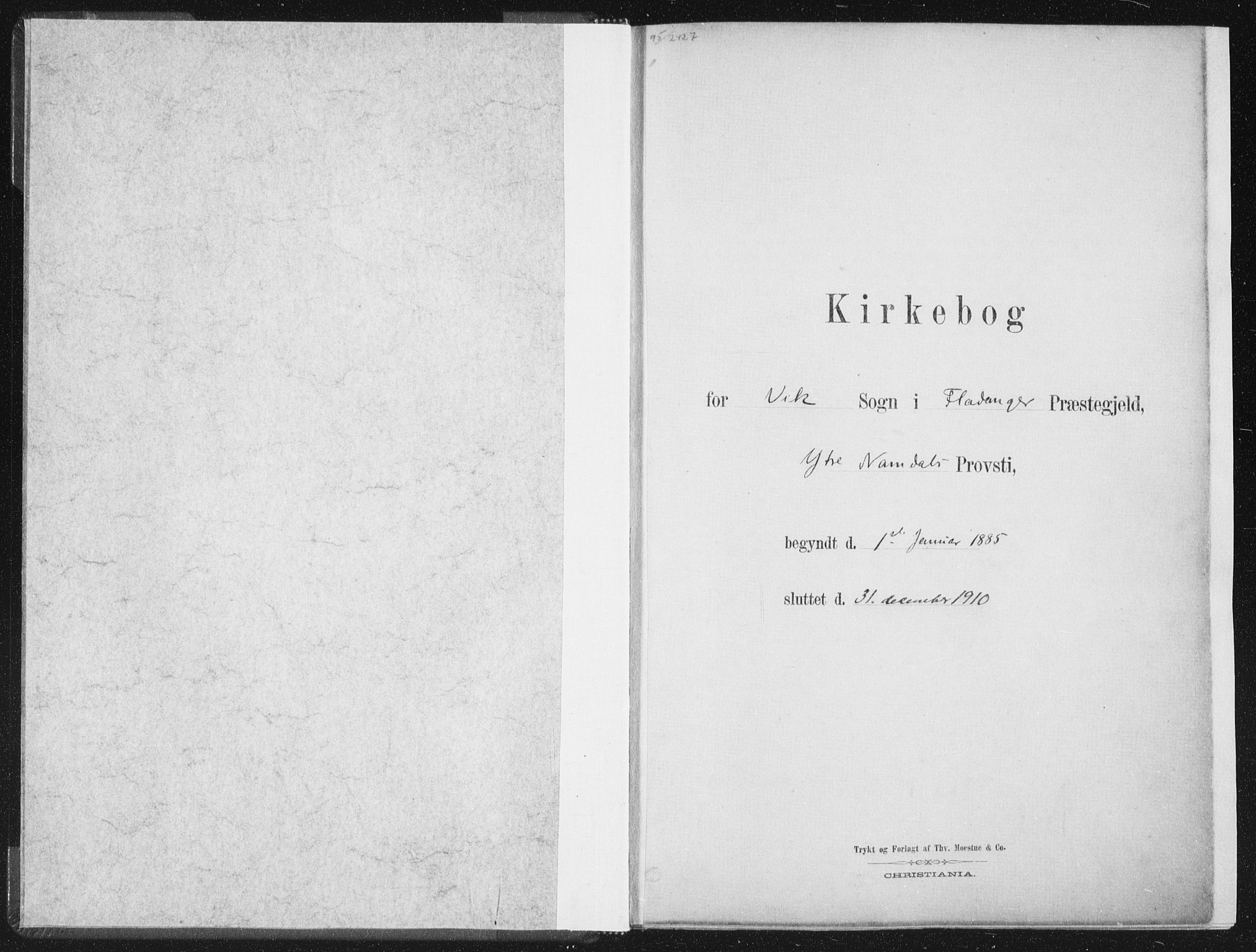 Ministerialprotokoller, klokkerbøker og fødselsregistre - Nord-Trøndelag, SAT/A-1458/771/L0597: Parish register (official) no. 771A04, 1885-1910