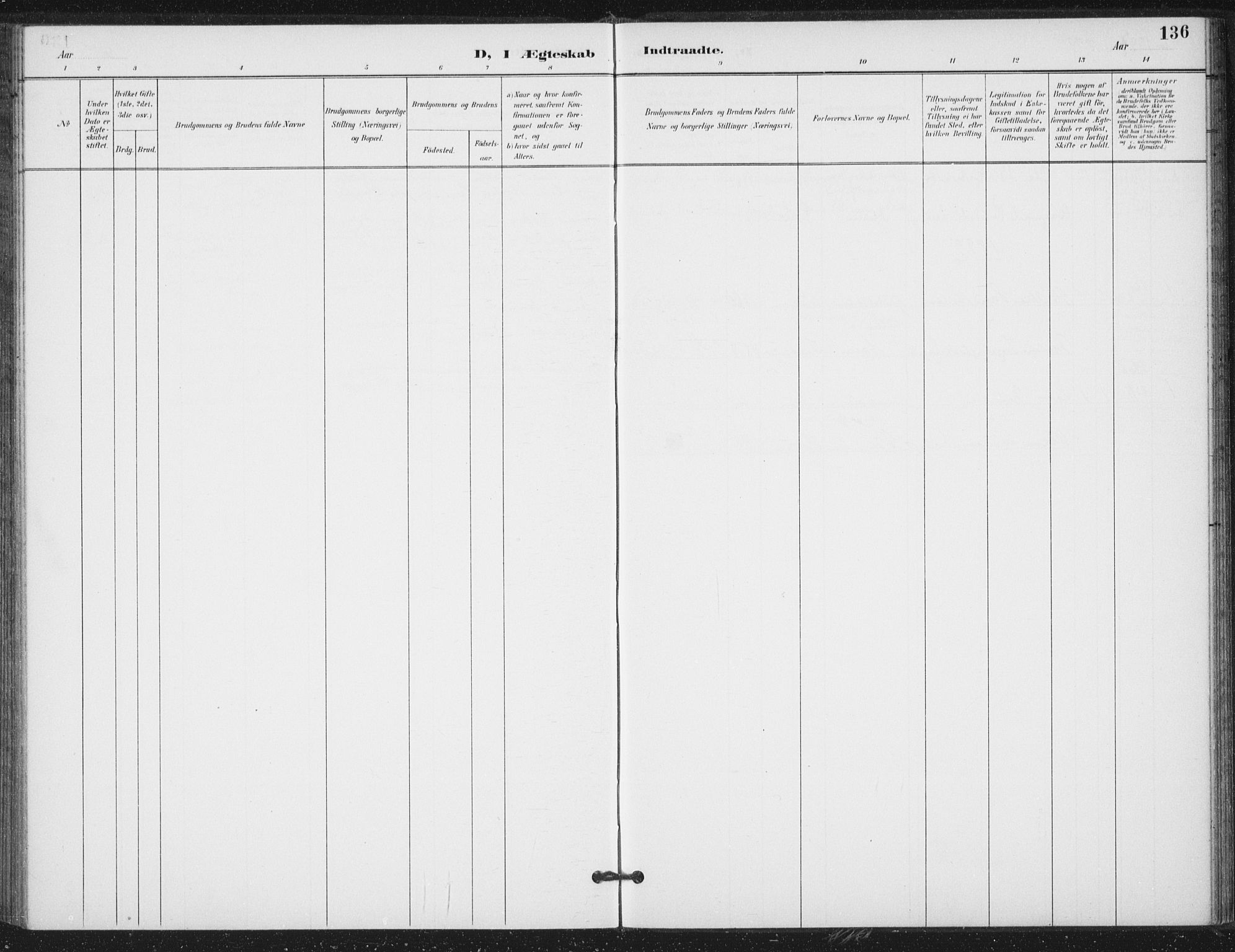 Ministerialprotokoller, klokkerbøker og fødselsregistre - Nord-Trøndelag, SAT/A-1458/714/L0131: Parish register (official) no. 714A02, 1896-1918, p. 136