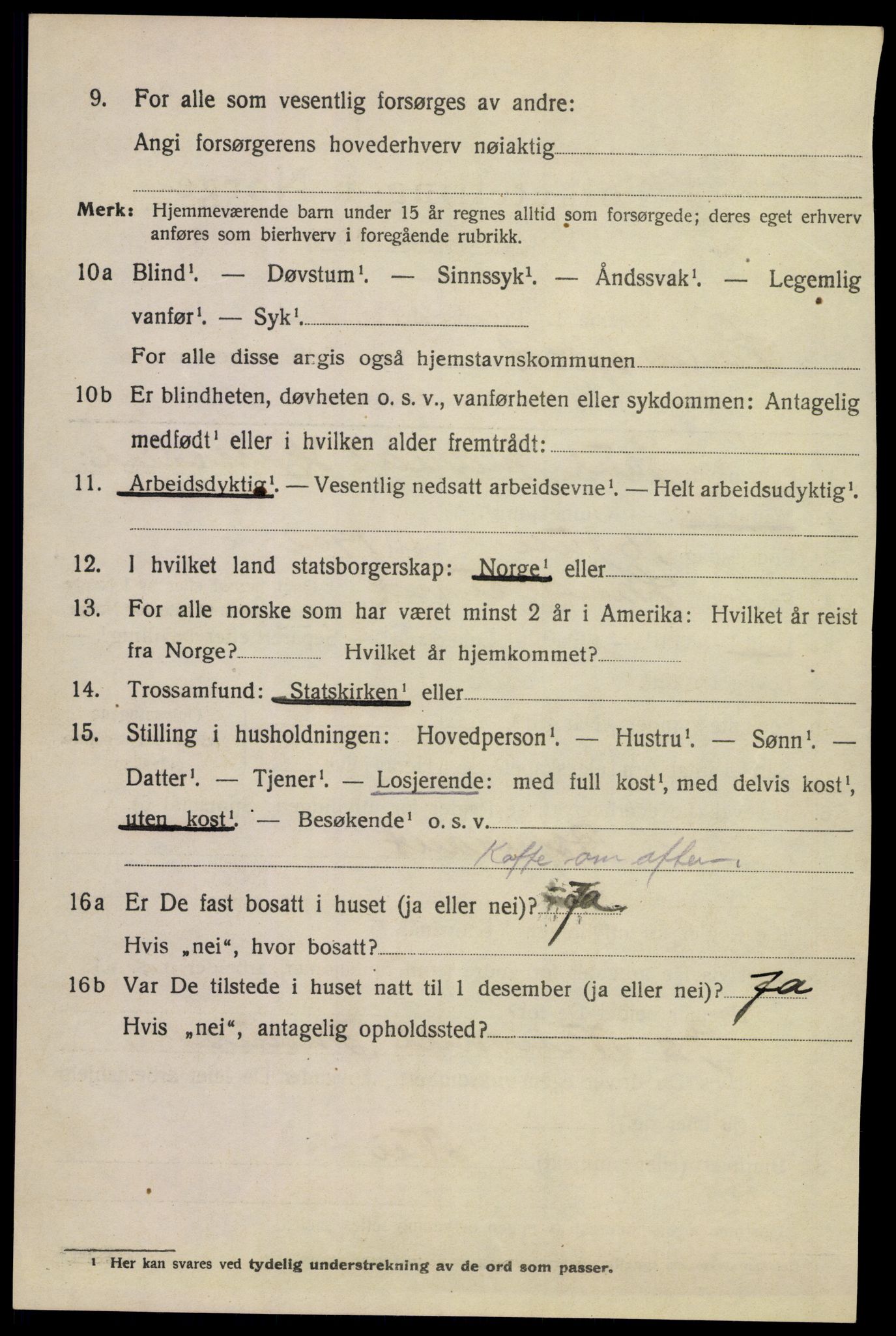 SAKO, 1920 census for Sandefjord, 1920, p. 6387