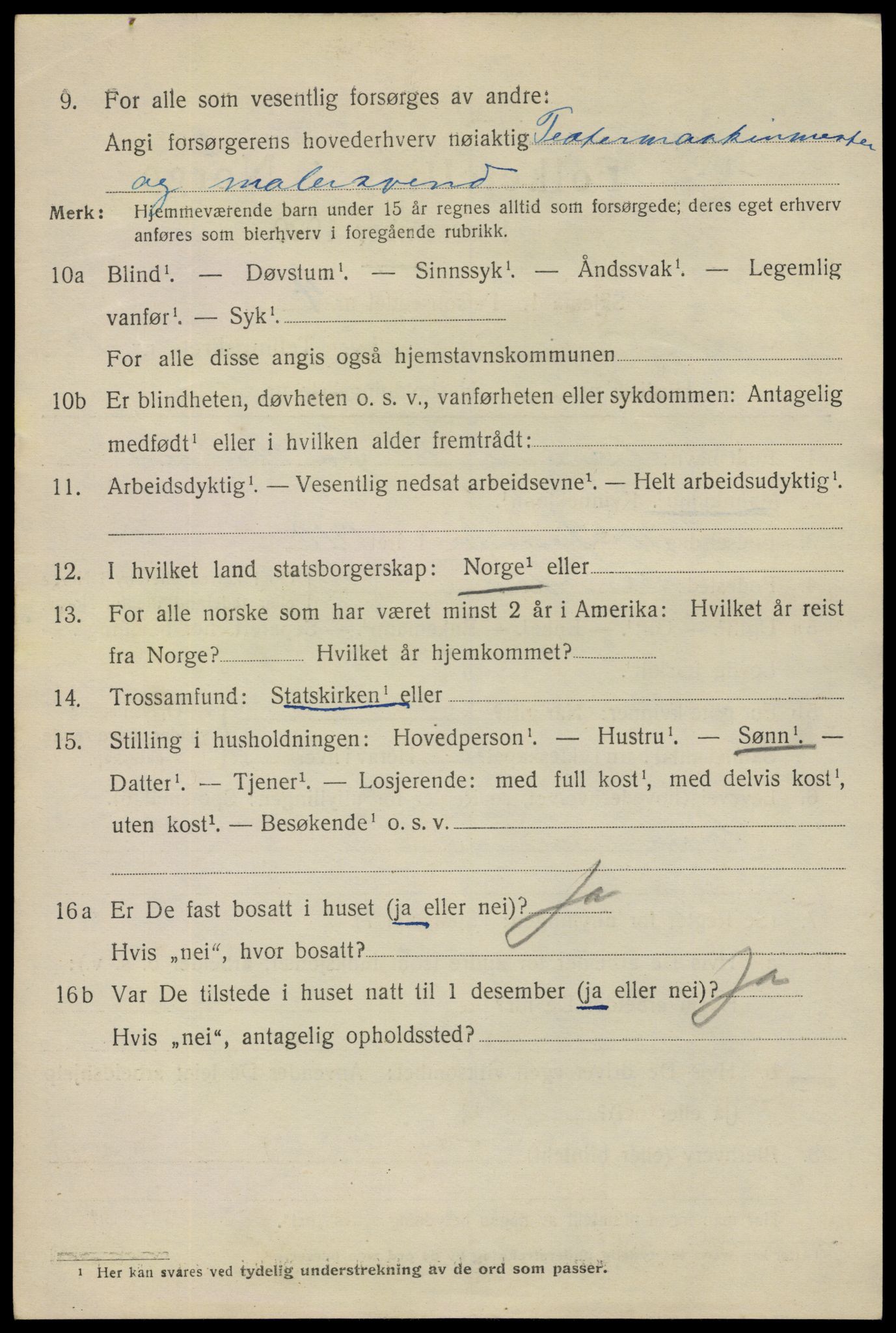 SAO, 1920 census for Fredrikstad, 1920, p. 37040