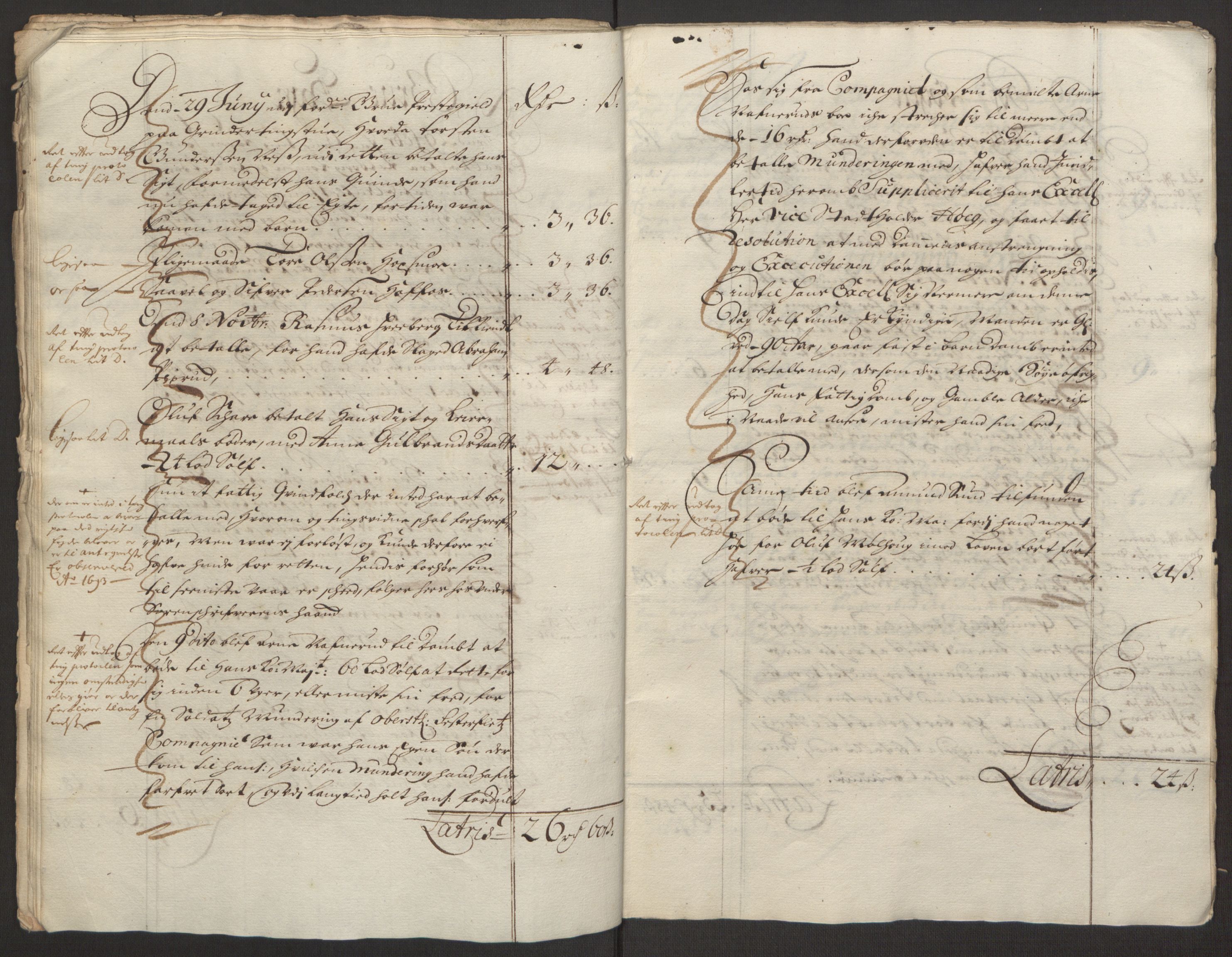 Rentekammeret inntil 1814, Reviderte regnskaper, Fogderegnskap, AV/RA-EA-4092/R13/L0830: Fogderegnskap Solør, Odal og Østerdal, 1692, p. 16