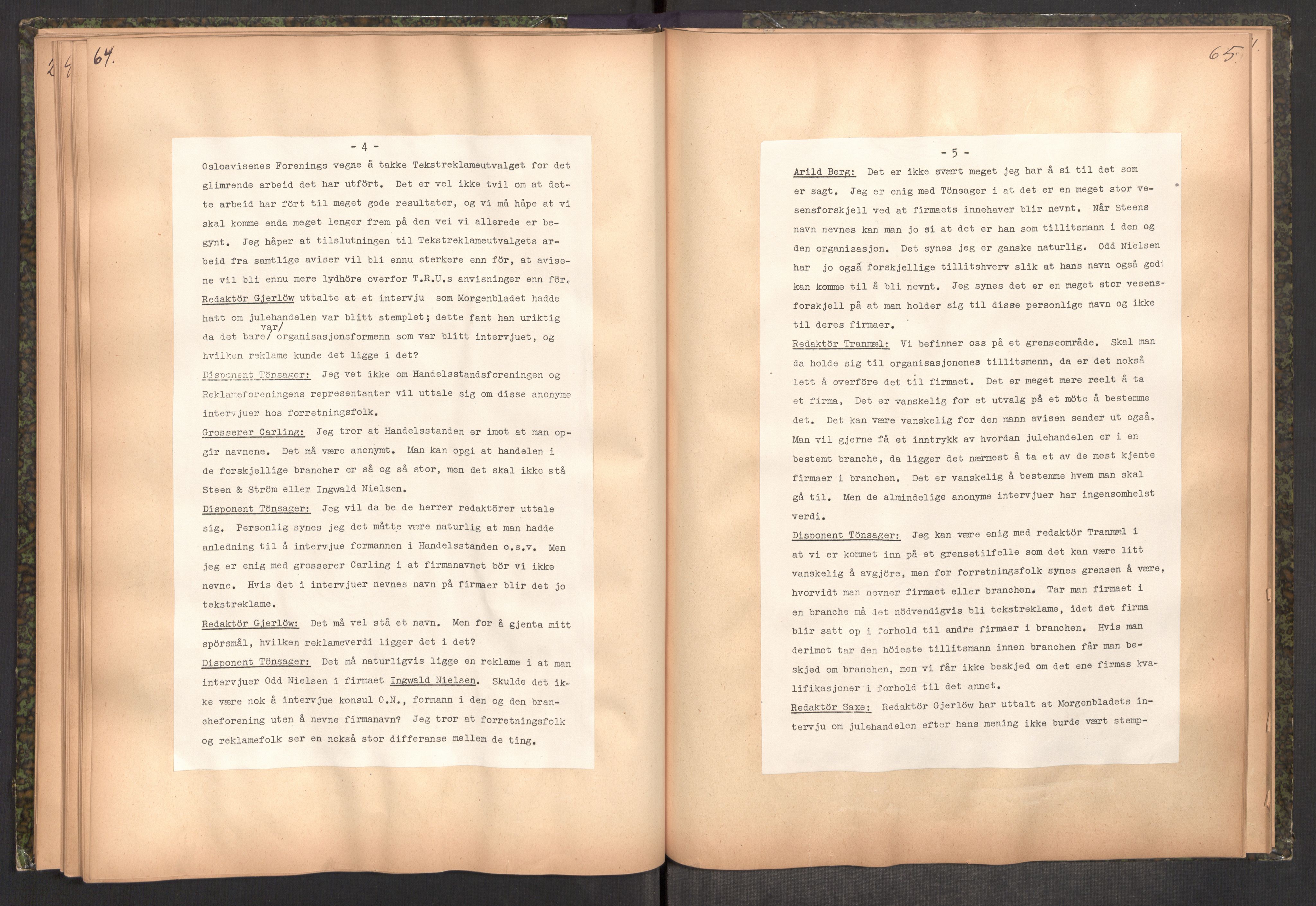 Tekstreklameutvalget, RA/PA-0854/A/Aa/L0002: Møtereferat, 1933-1938, p. 64-65