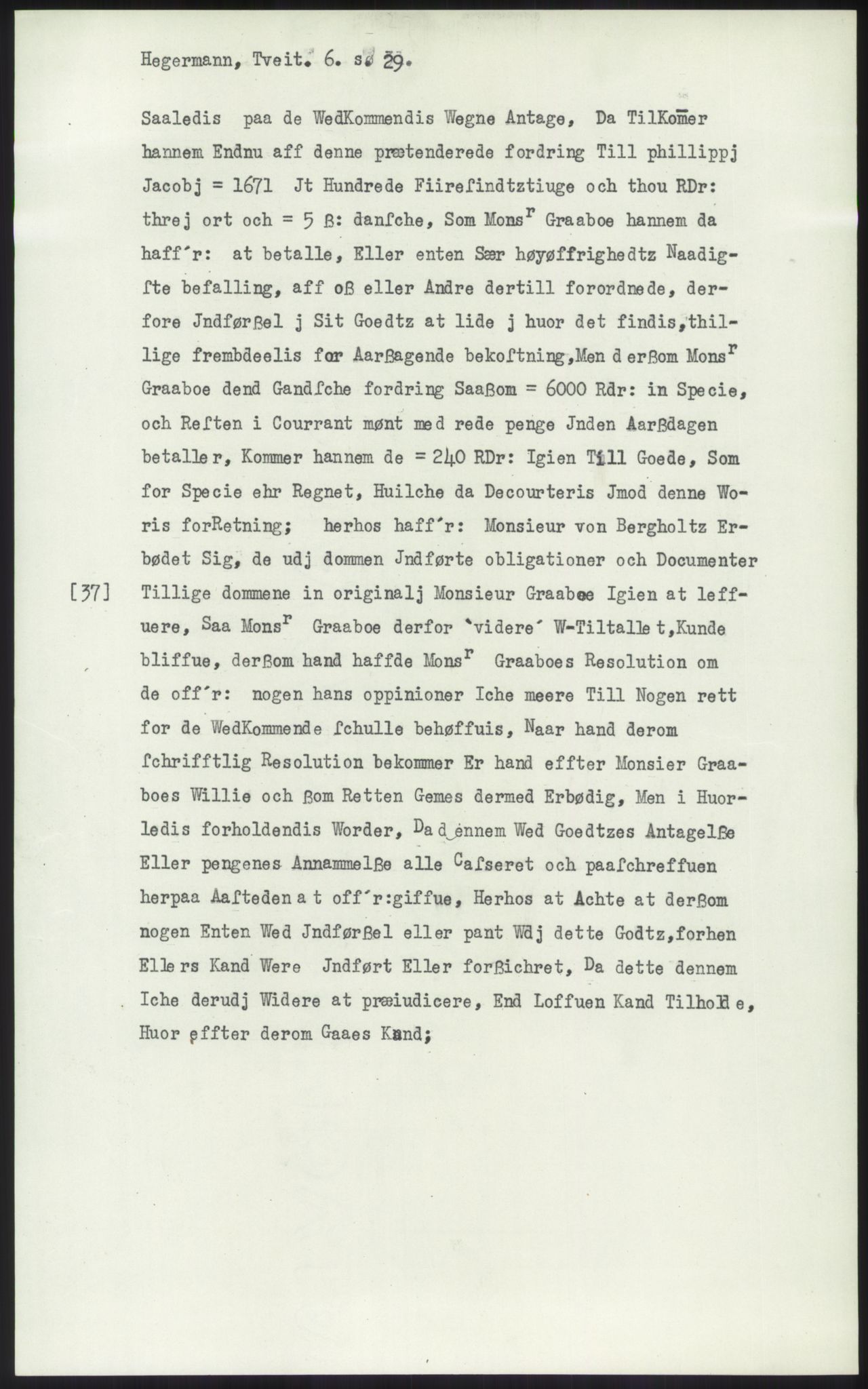 Samlinger til kildeutgivelse, Diplomavskriftsamlingen, AV/RA-EA-4053/H/Ha, p. 1409