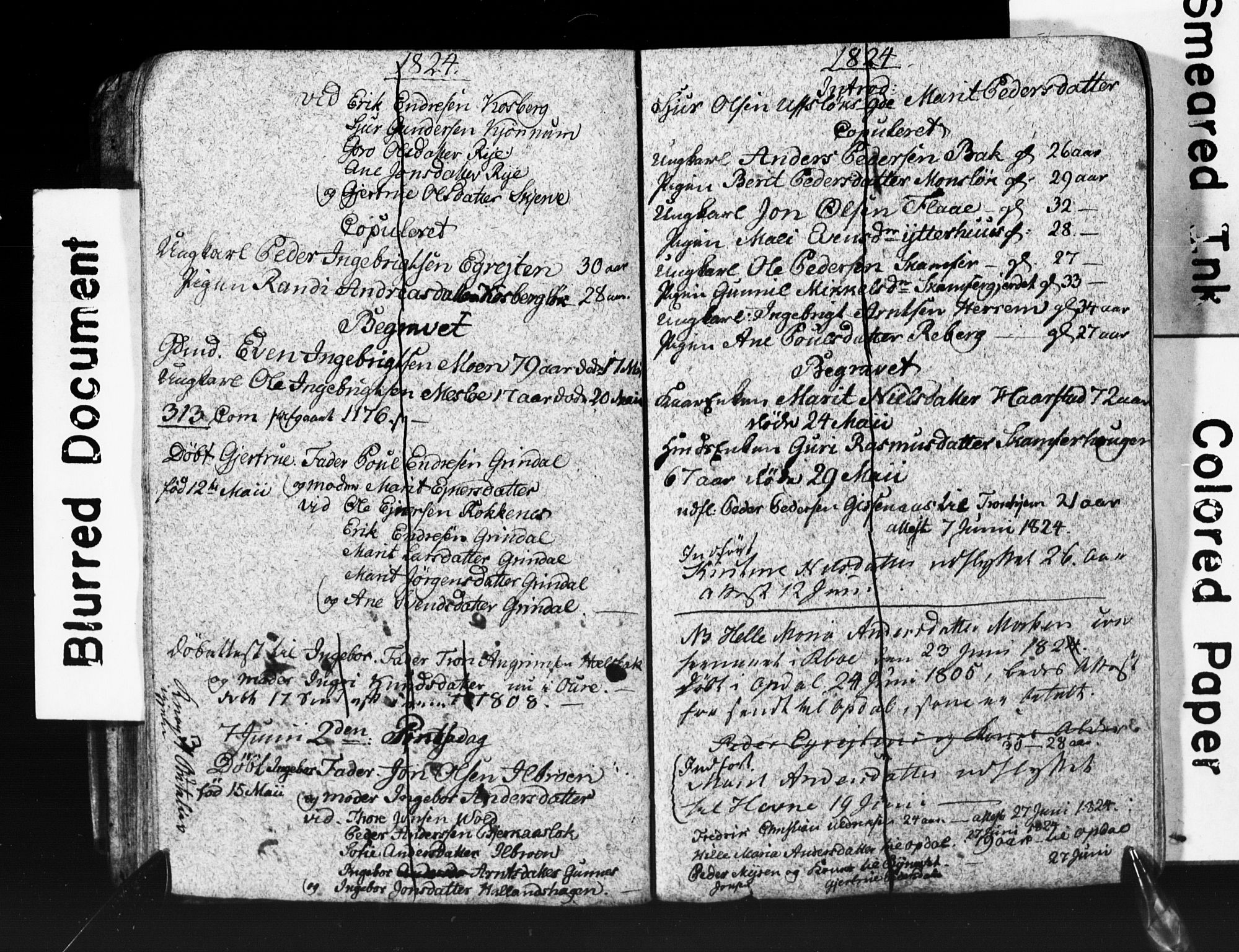 Ministerialprotokoller, klokkerbøker og fødselsregistre - Sør-Trøndelag, AV/SAT-A-1456/674/L0883: Parish register (copy) no. 674C10, 1822-1829