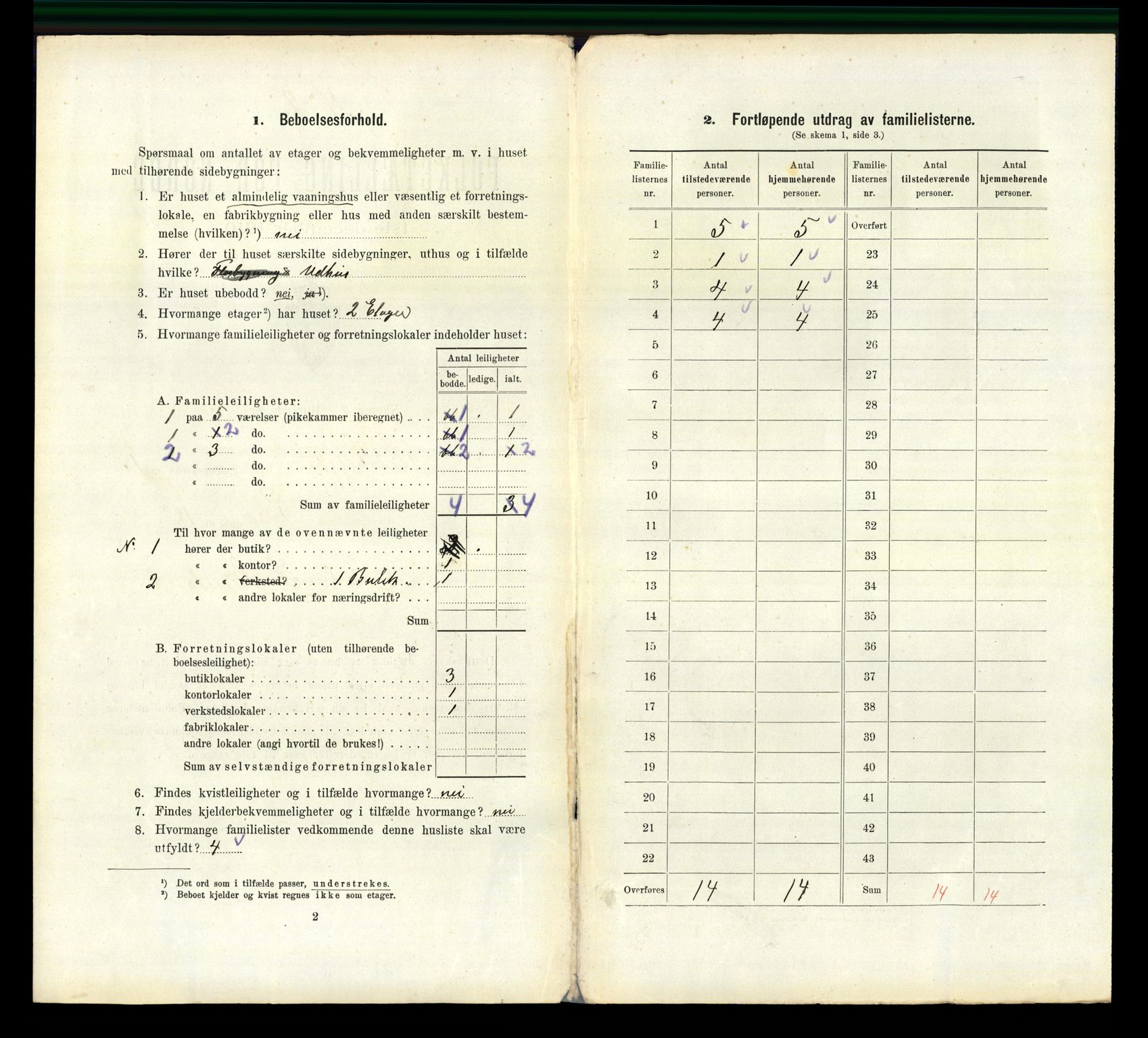 RA, 1910 census for Flekkefjord, 1910, p. 1509